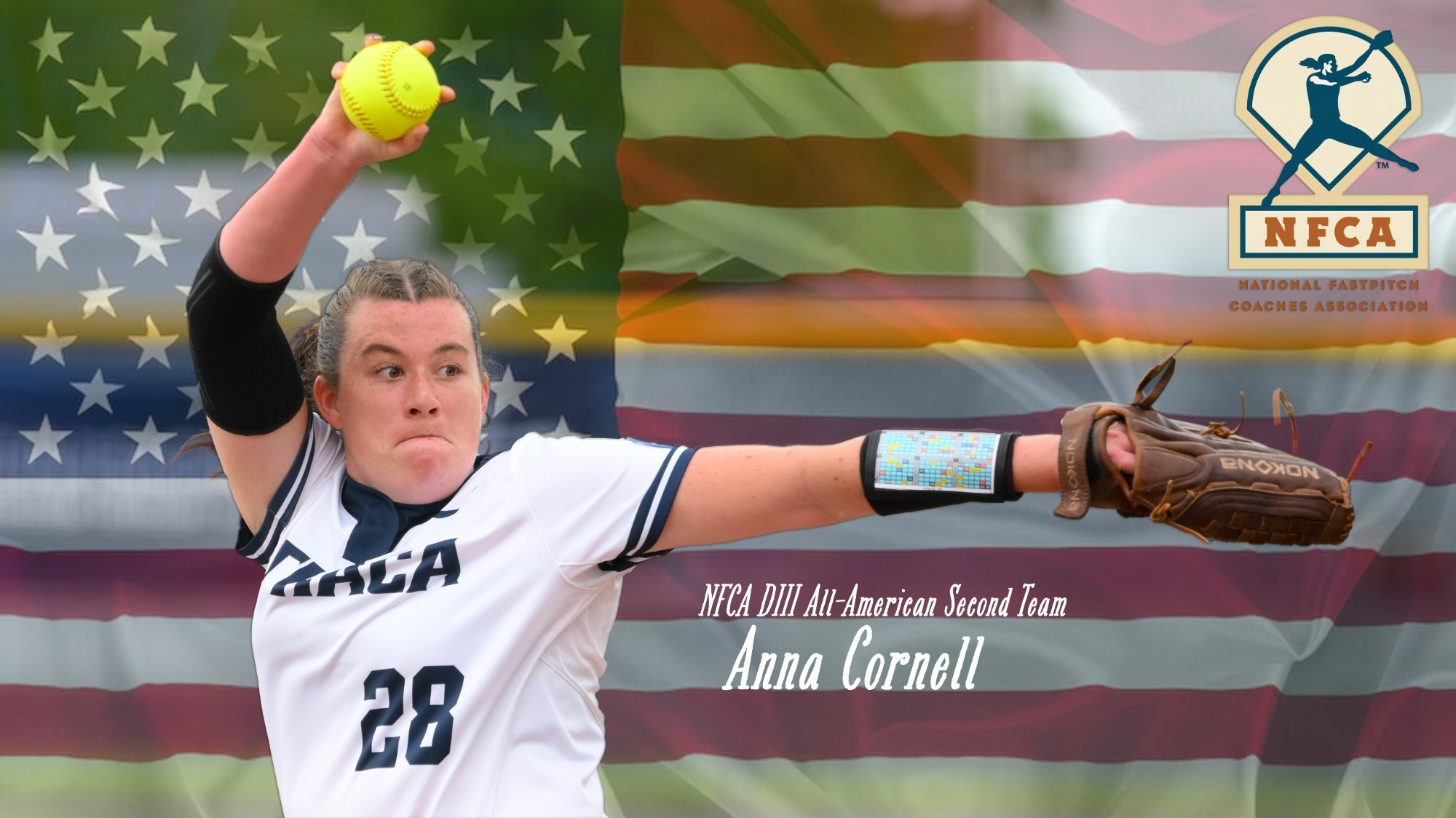 Anna Cornell NFCA Second Team All-American
