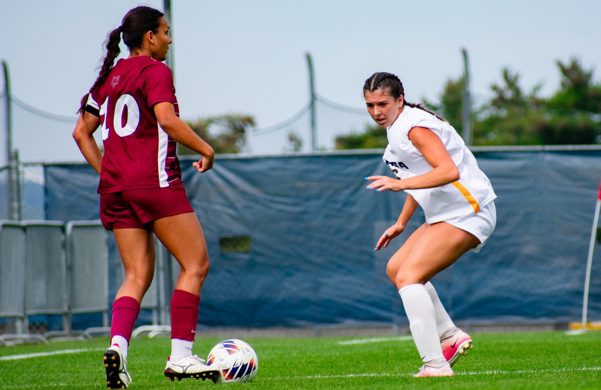 Scievetti plays defense