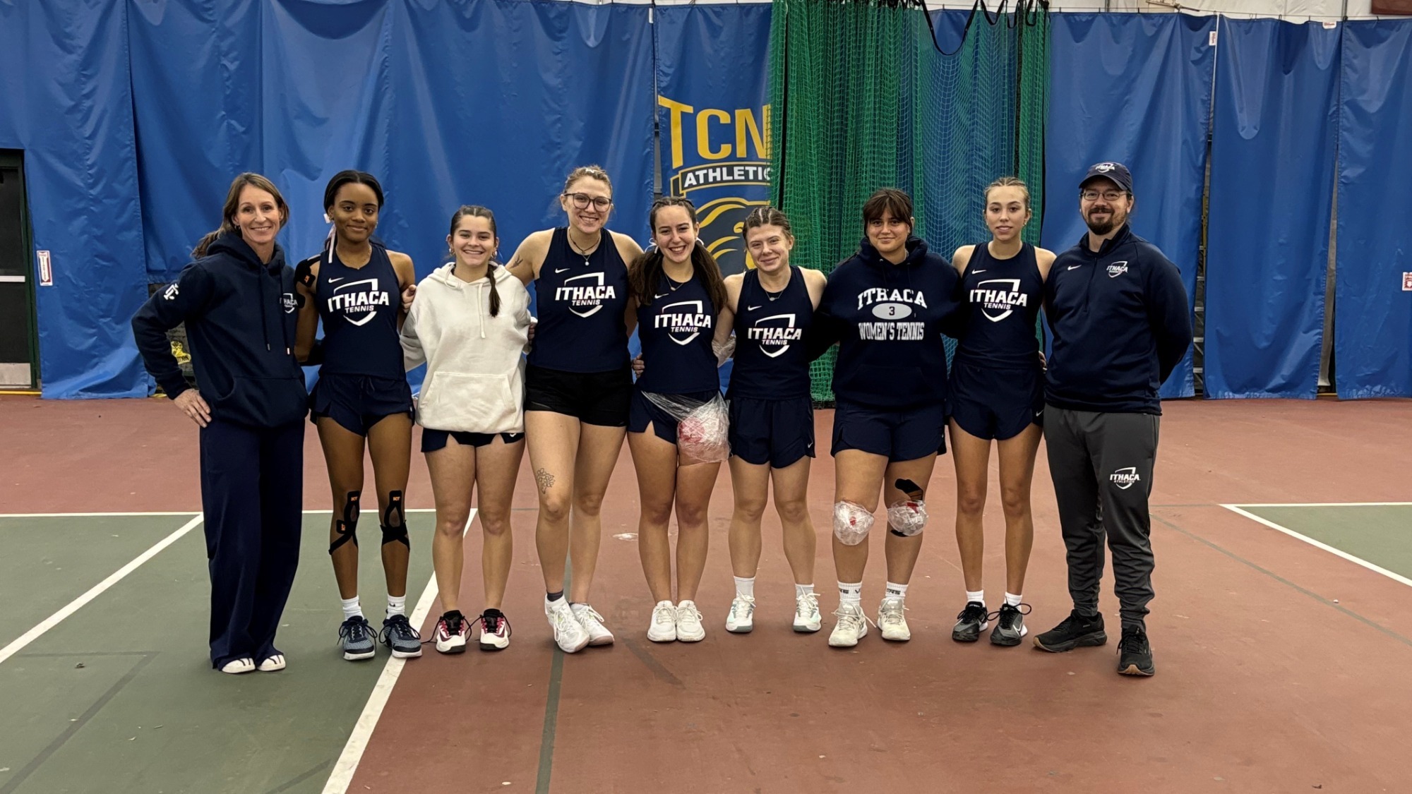 Women's Tennis Spring Photo at TCNJ