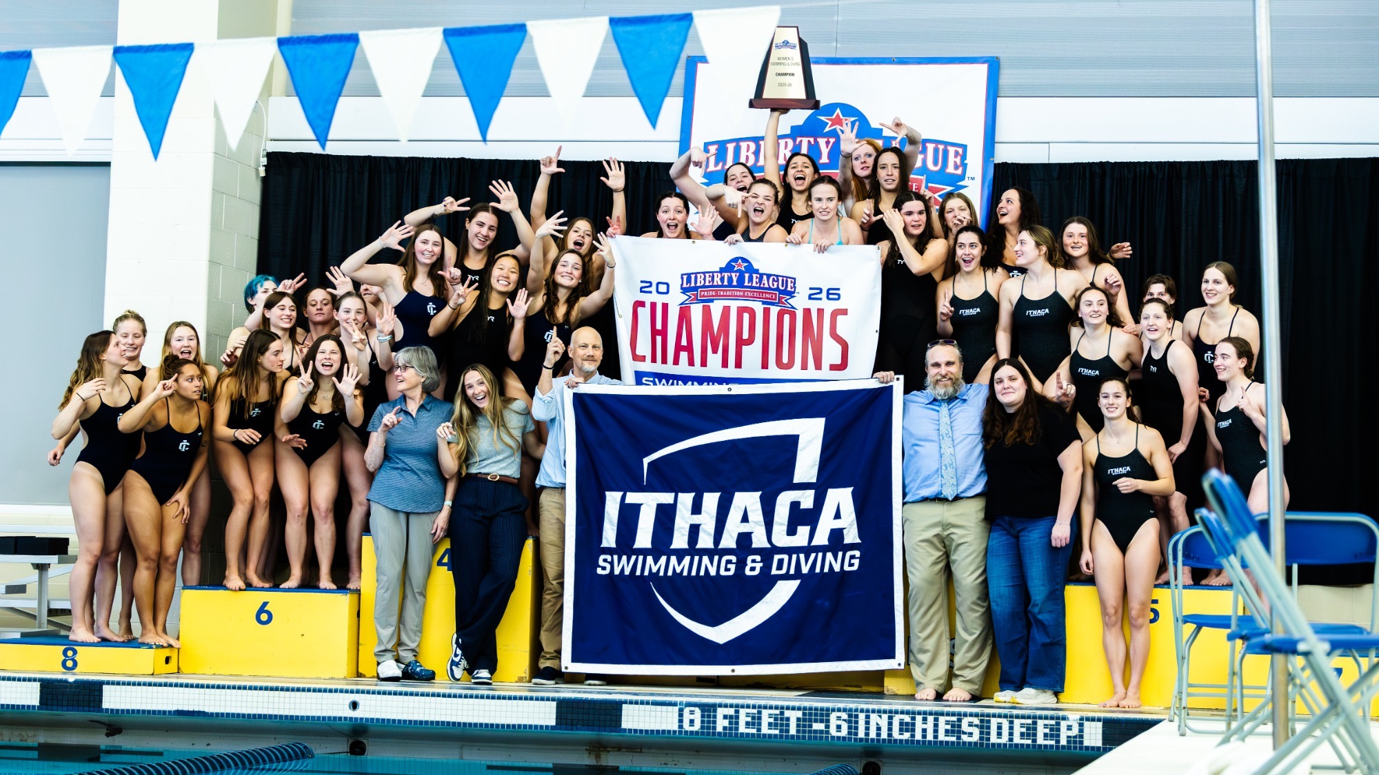 LL Seven Time Swimming & Diving Champions