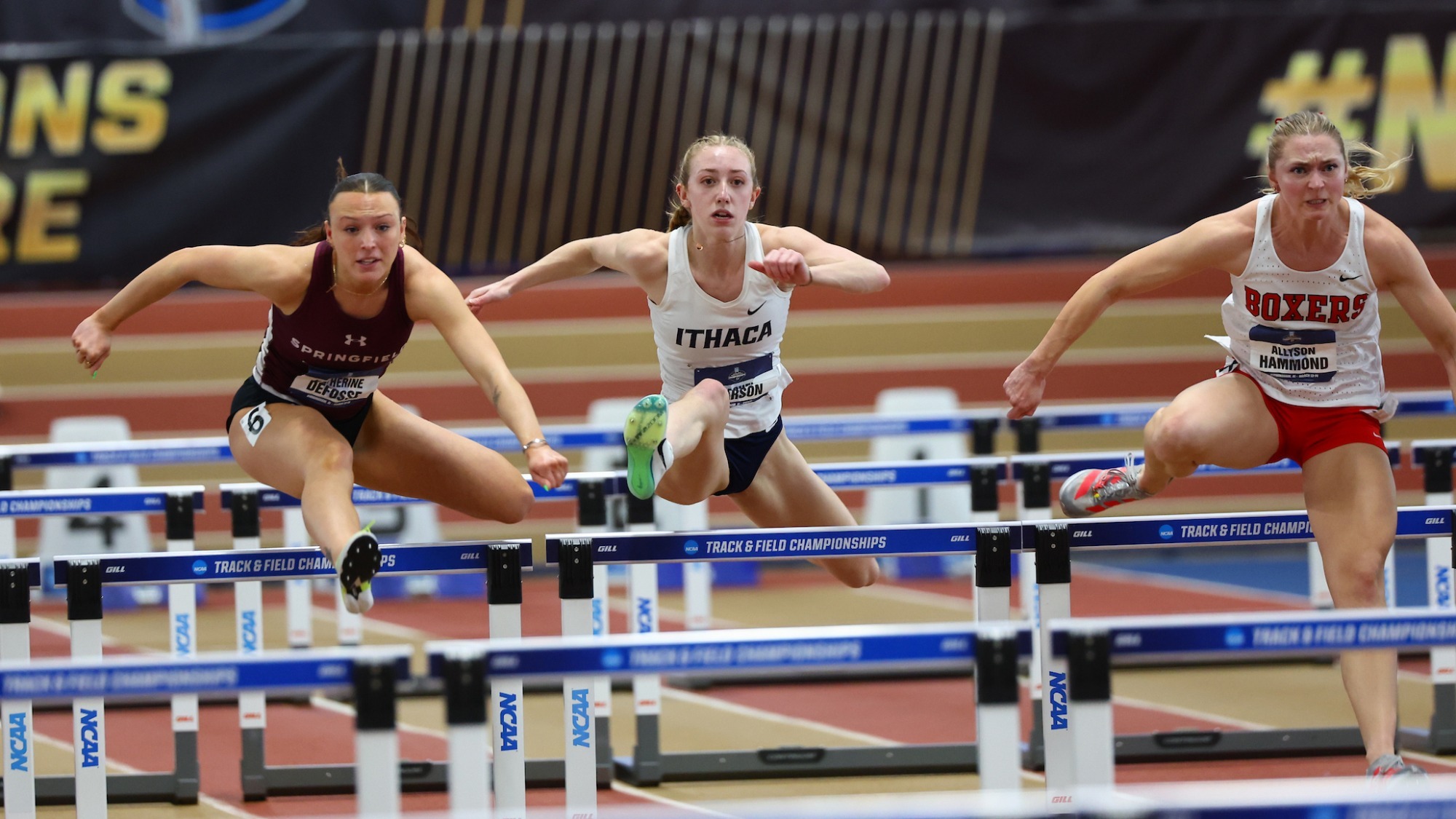 rachel larson action NCAA Indoor 2026