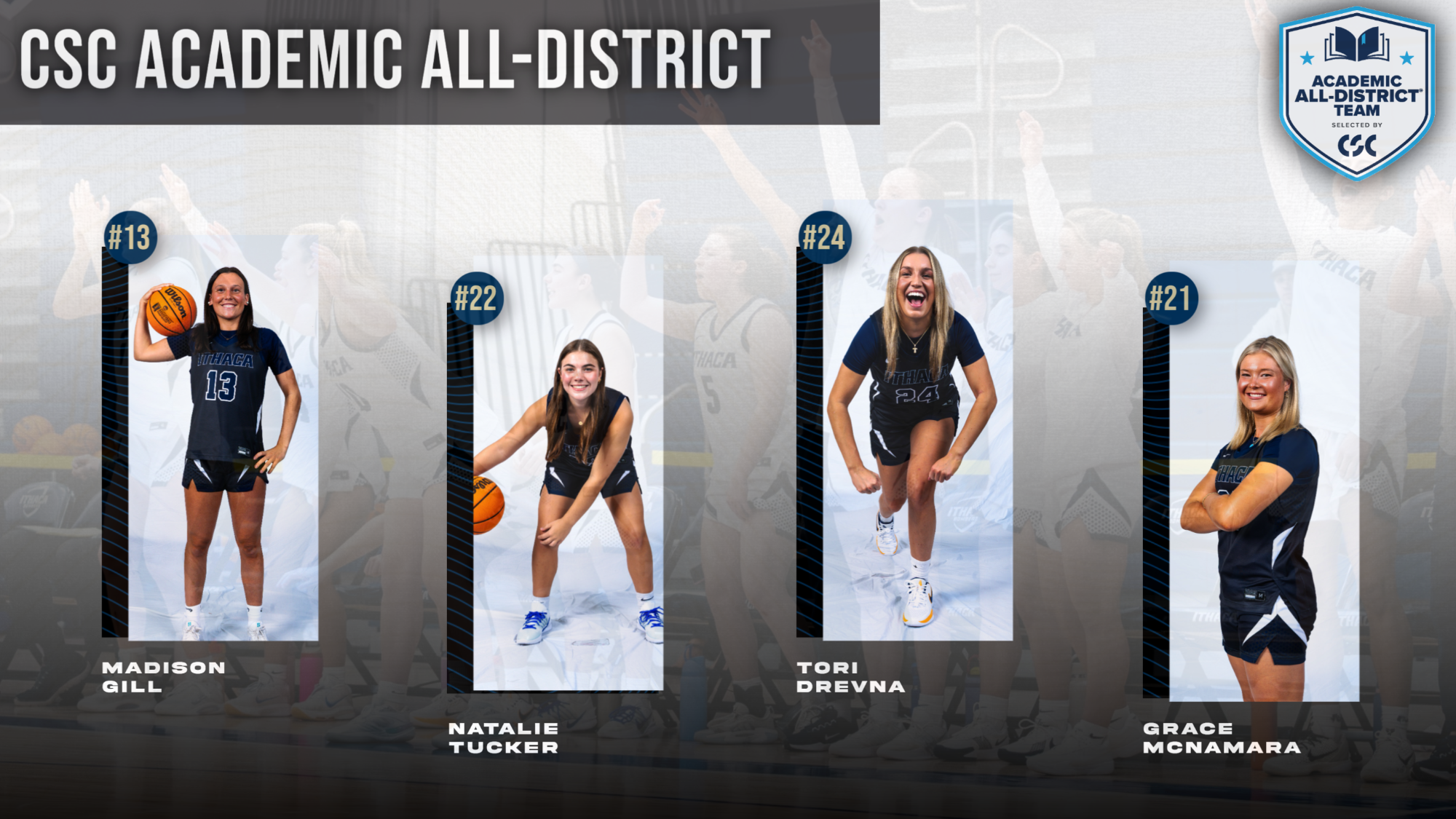 CSC Academic All-District WBB