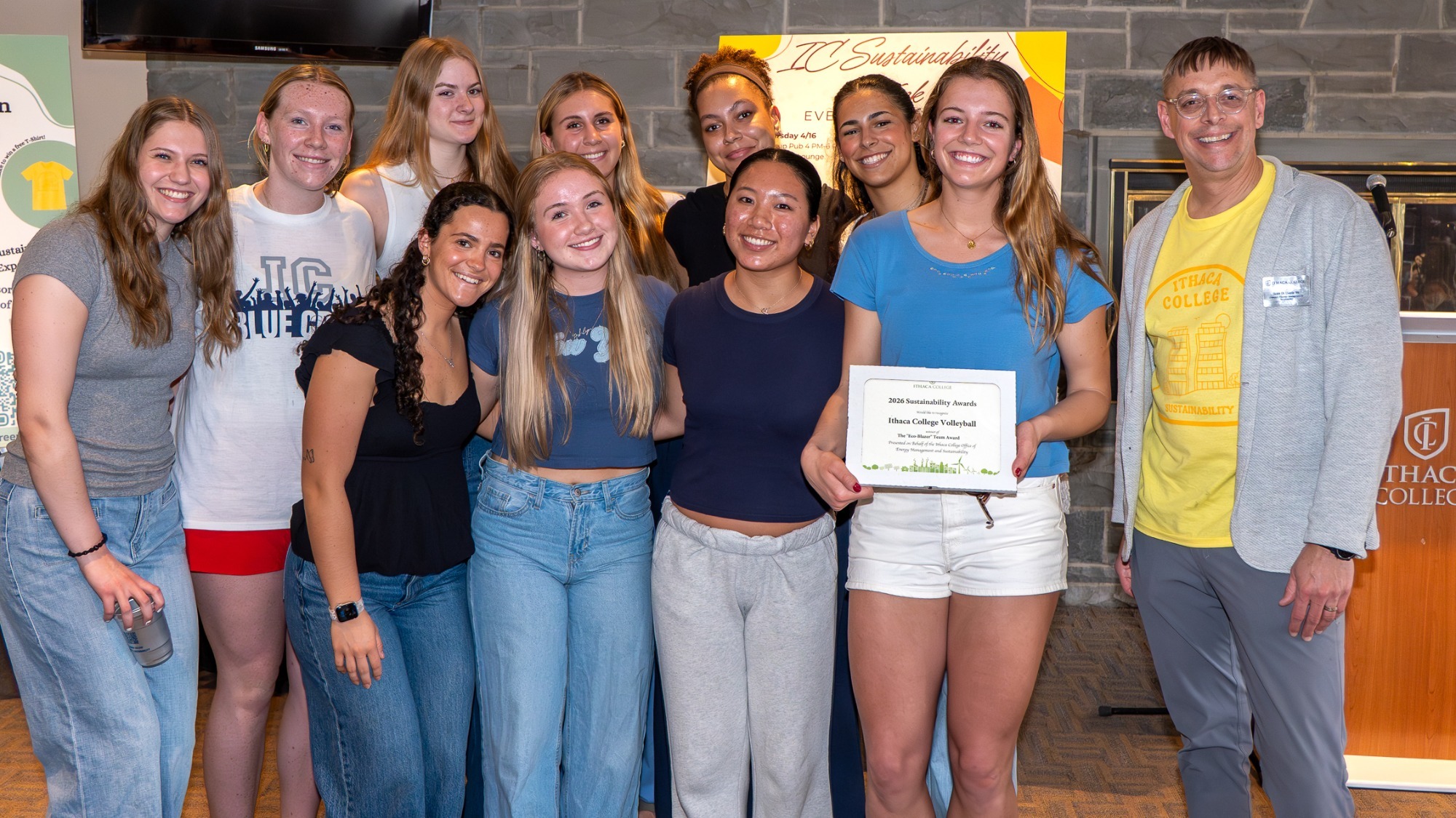 Eco Trailblazer Volleyball Award