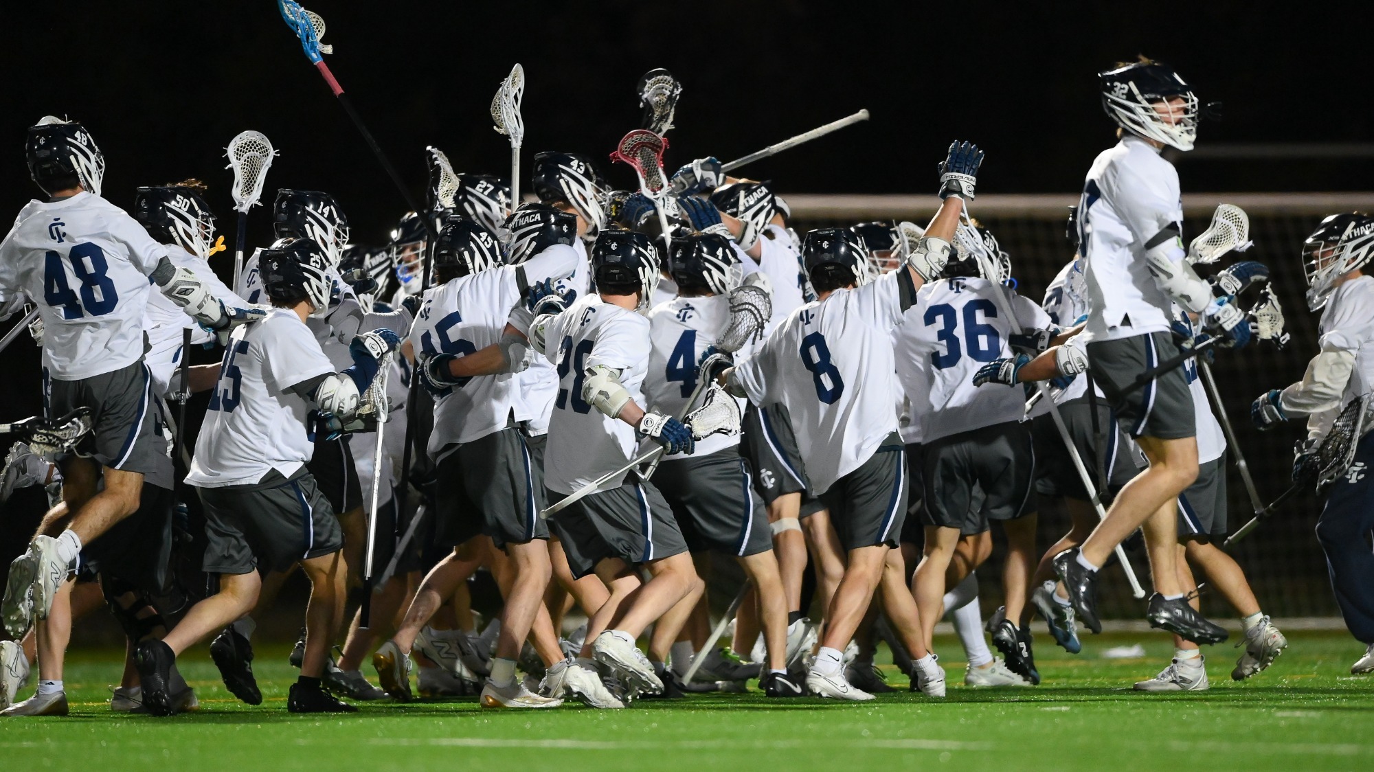 Men's Lacrosse Upset No. 6 RIT