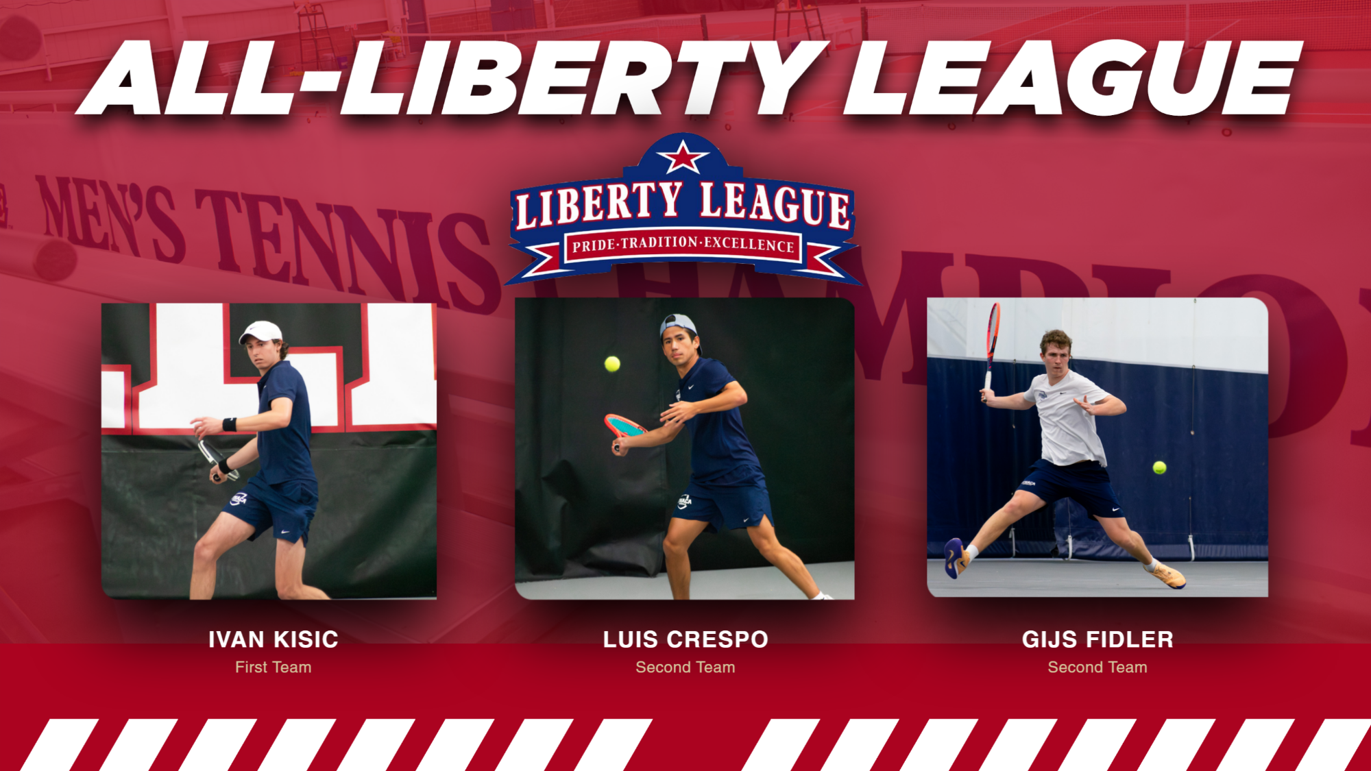 2026 Men's Tennis All-Liberty League