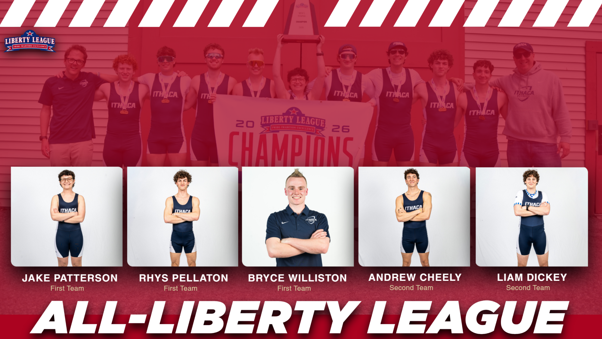 All-Liberty League Men's Rowing 