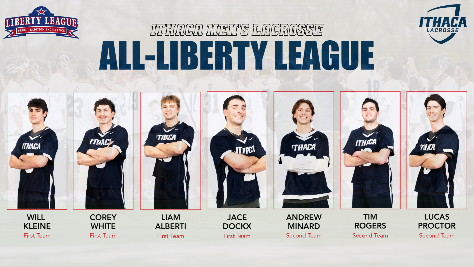 2026 Men's Lacrosse All-Liberty League Honoree