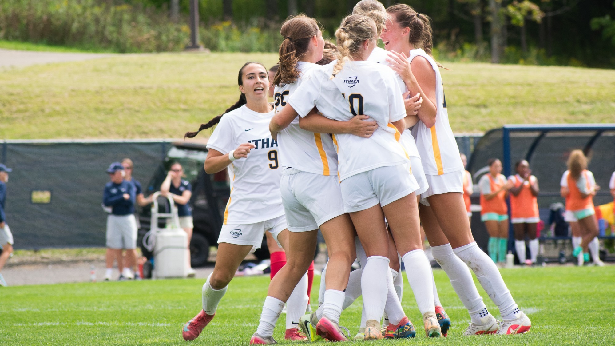 2026 Squad Celebrates Goal