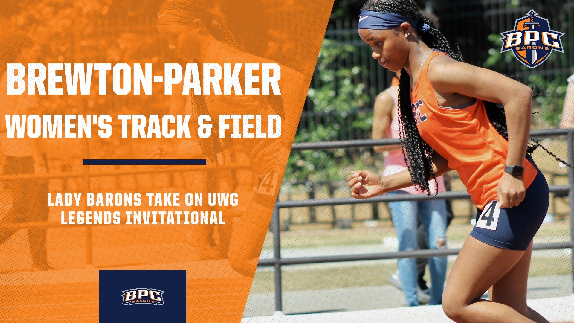BPC Women’s Track & Field Competes at UWG Legends Invitational