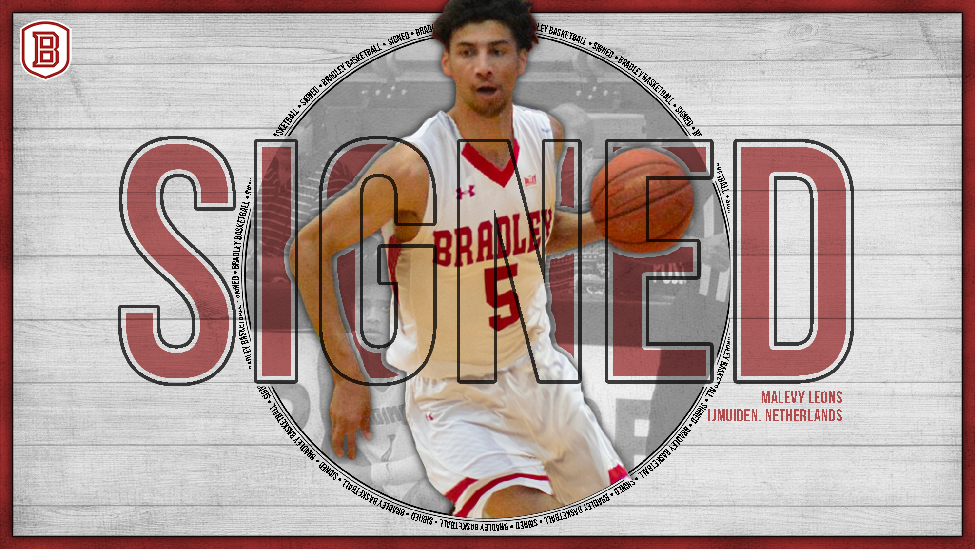 Malevy Leons Signs with Bradley Basketball Bradley University Athletics