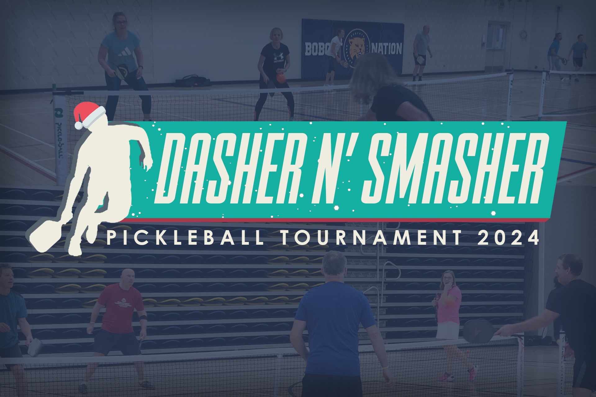 Dasher and Smasher Pickleball Tournament 2024 banner