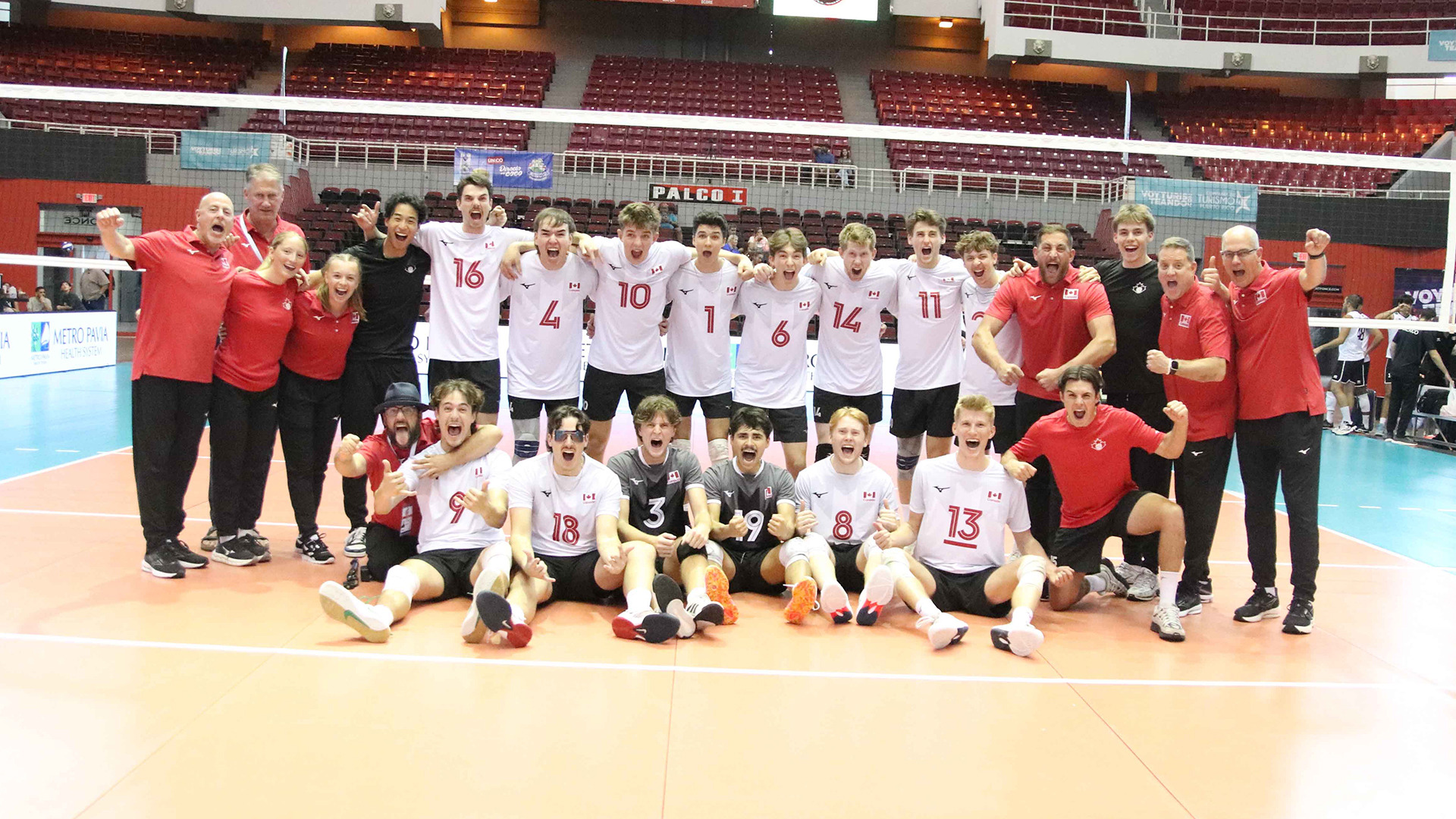 CAN/BU swept Suriname in the 5th place match.