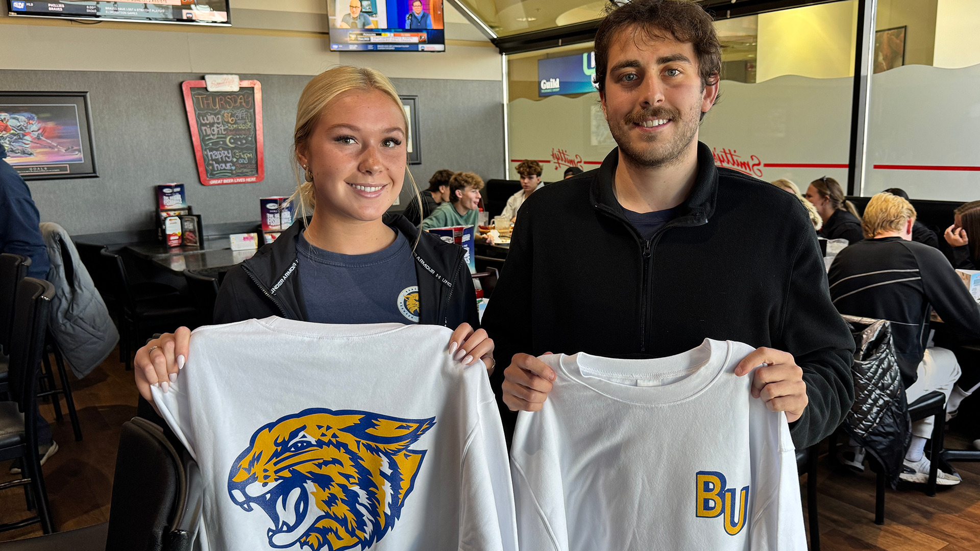 September Athletes of the Month were honoured at Smitty's Sportsline Lounge