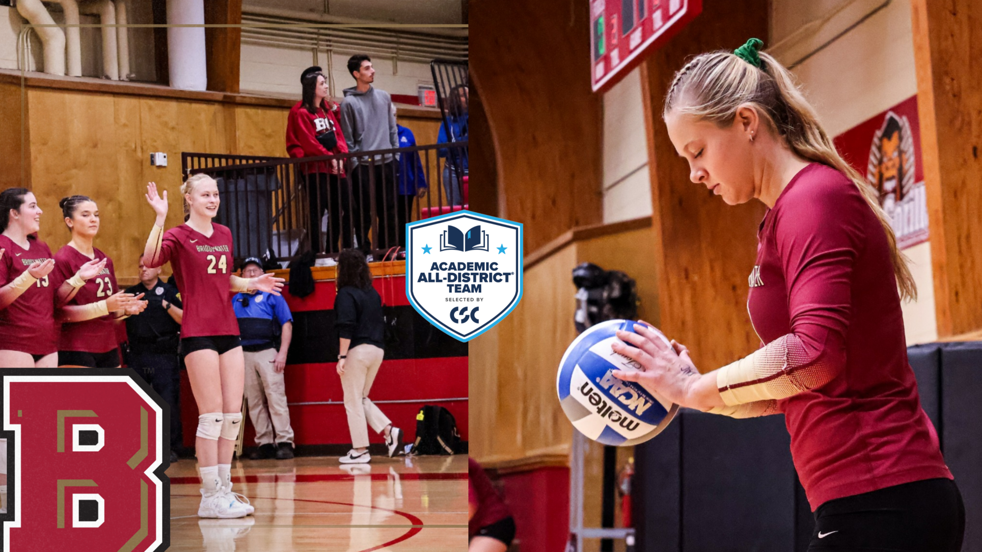 CSC Academic All-District WVB