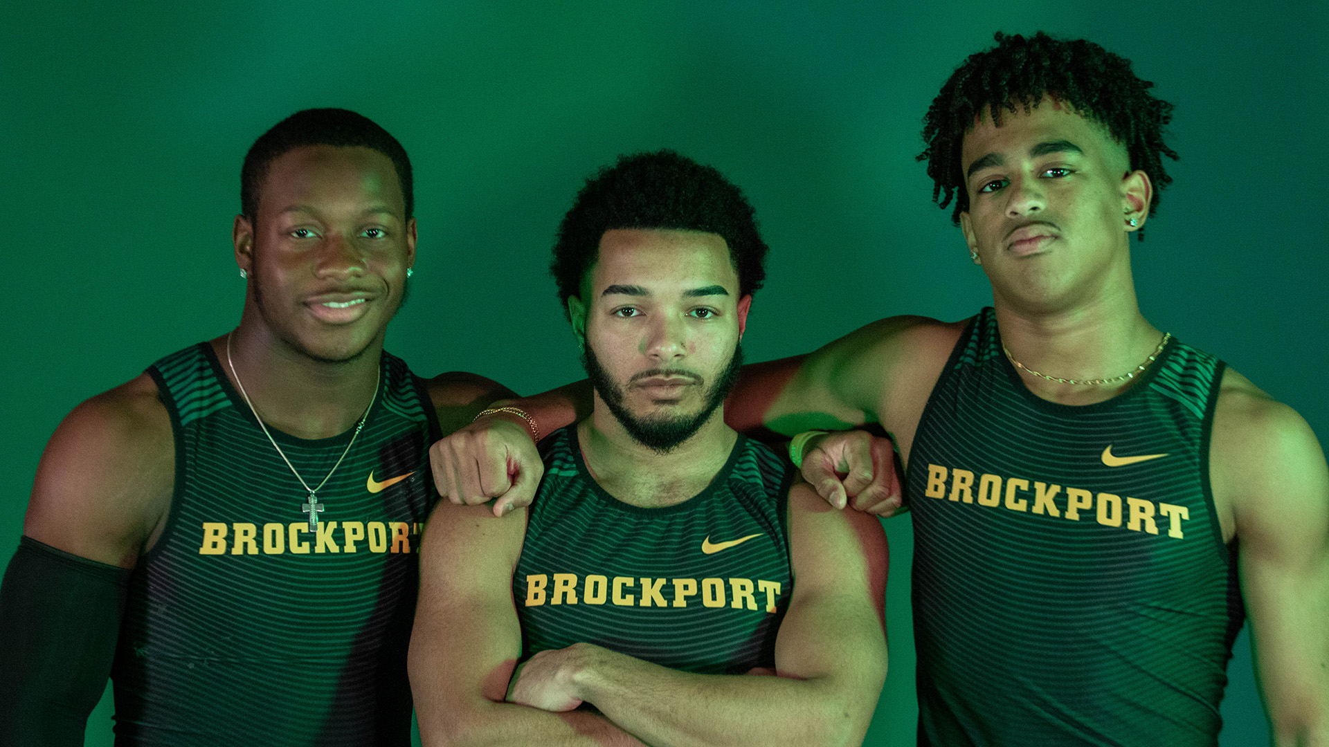 Brockport Men's and Women's Indoor Track and Field Finish Day 1 of the