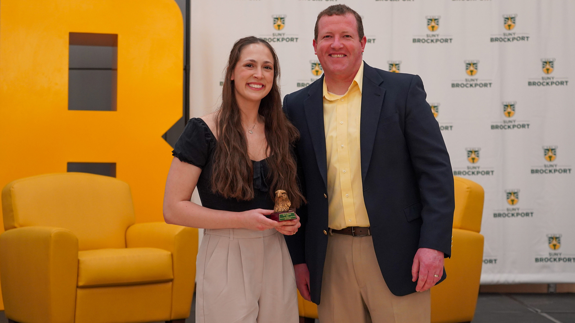 Russ Named Brockport Female Outstanding Athlete of the Year at Senior Athlete Celebration SUNY