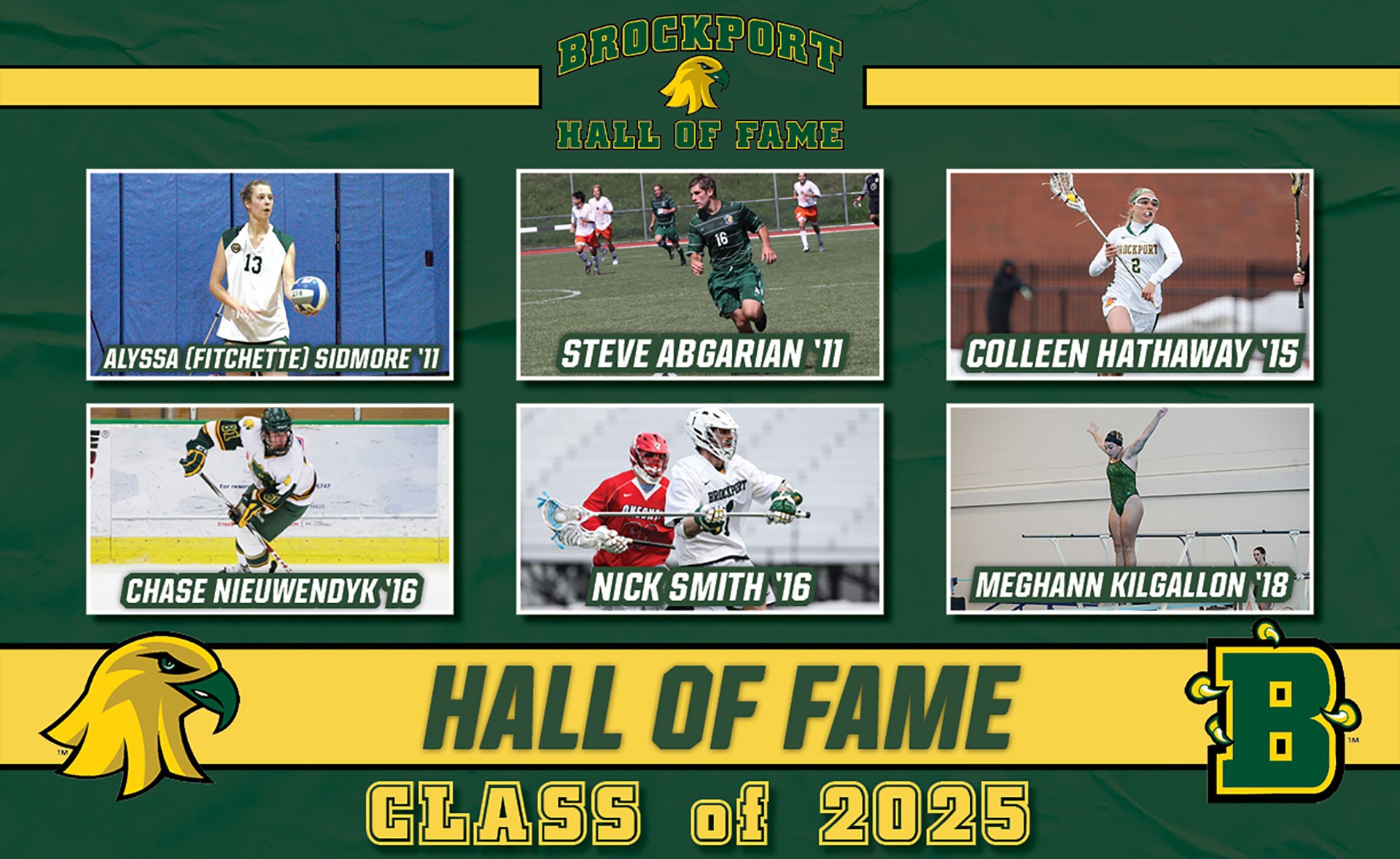 2025 Athletics Hall of Fame