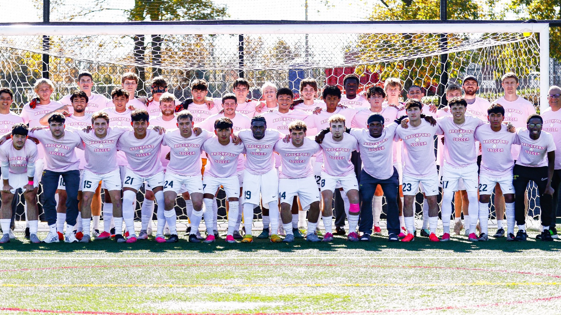 Men's Soccer Pink Out the Pitch!