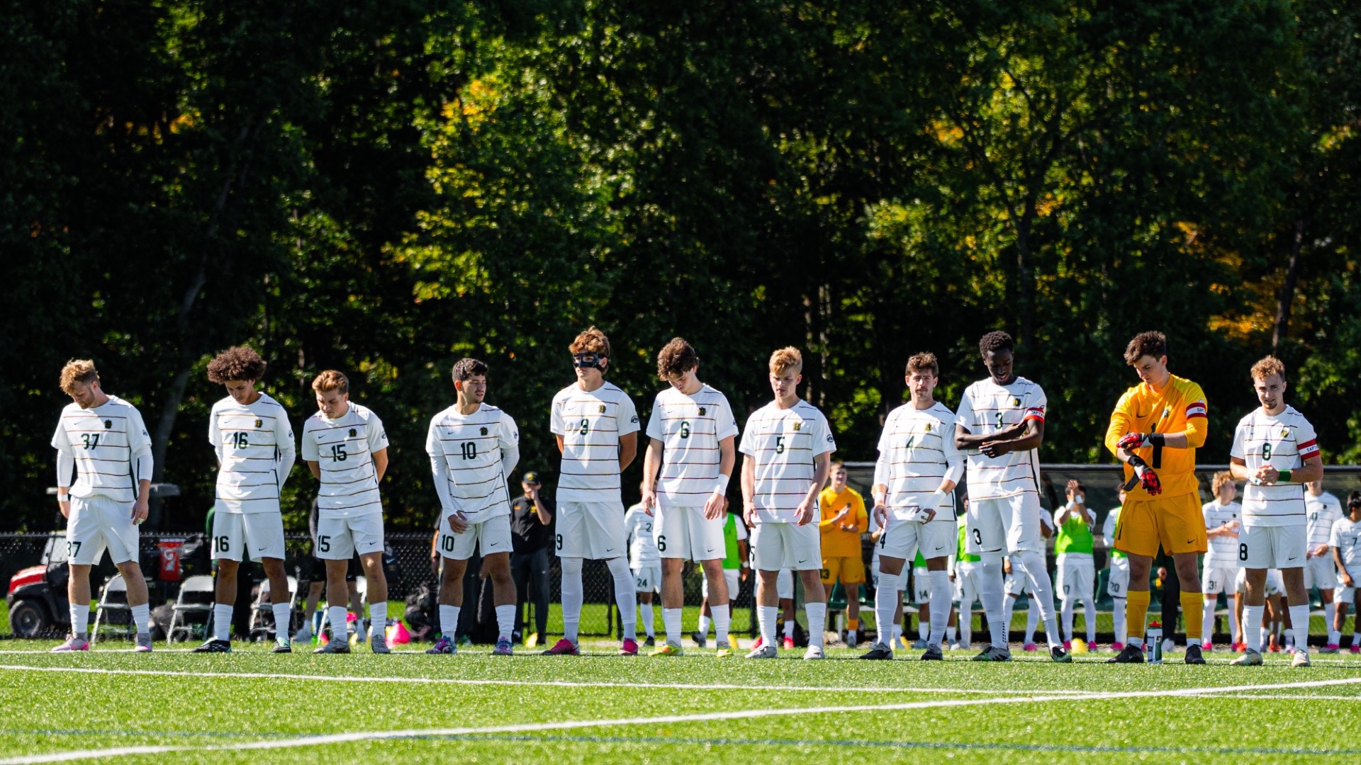 Men's Soccer Starting lineups