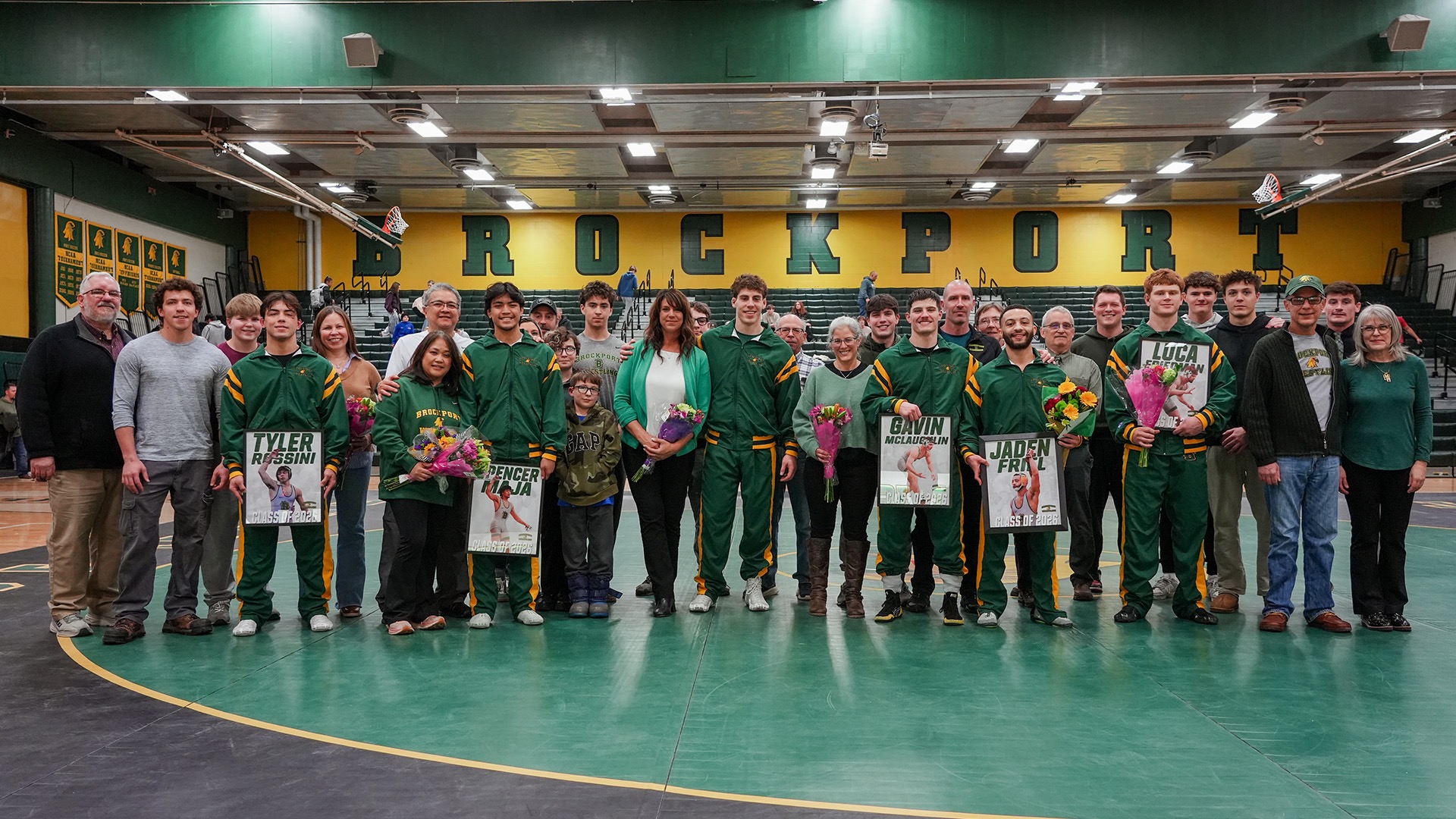 Wrestling Senior Day