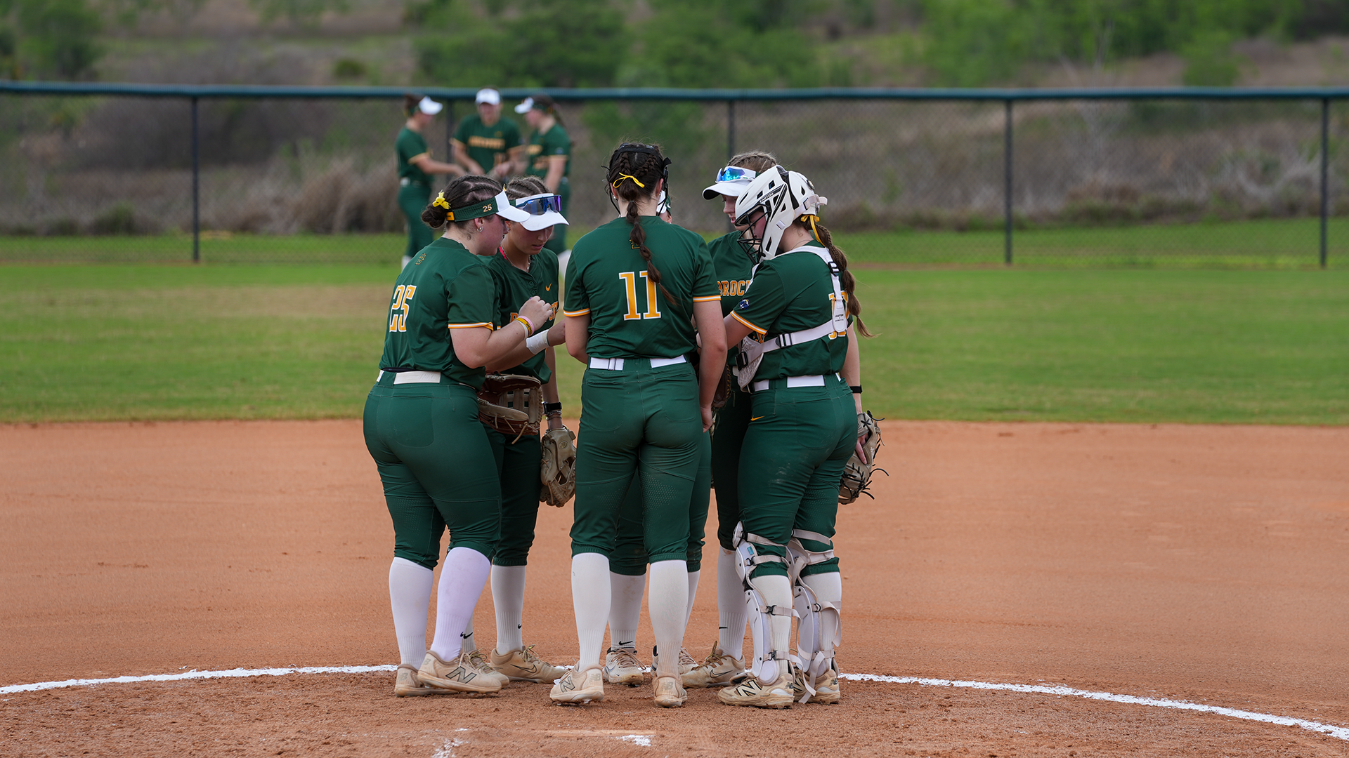 Brockport Softball Infield