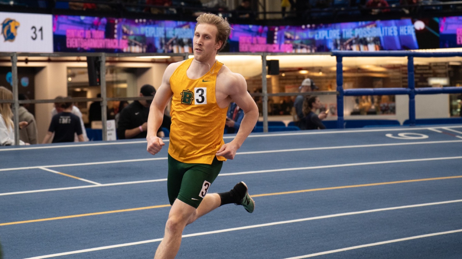 Gabriel Giannini at Heptathlon NYC Armory