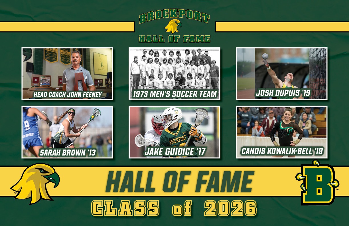 2026 Brockport Athletics Hall of Fame