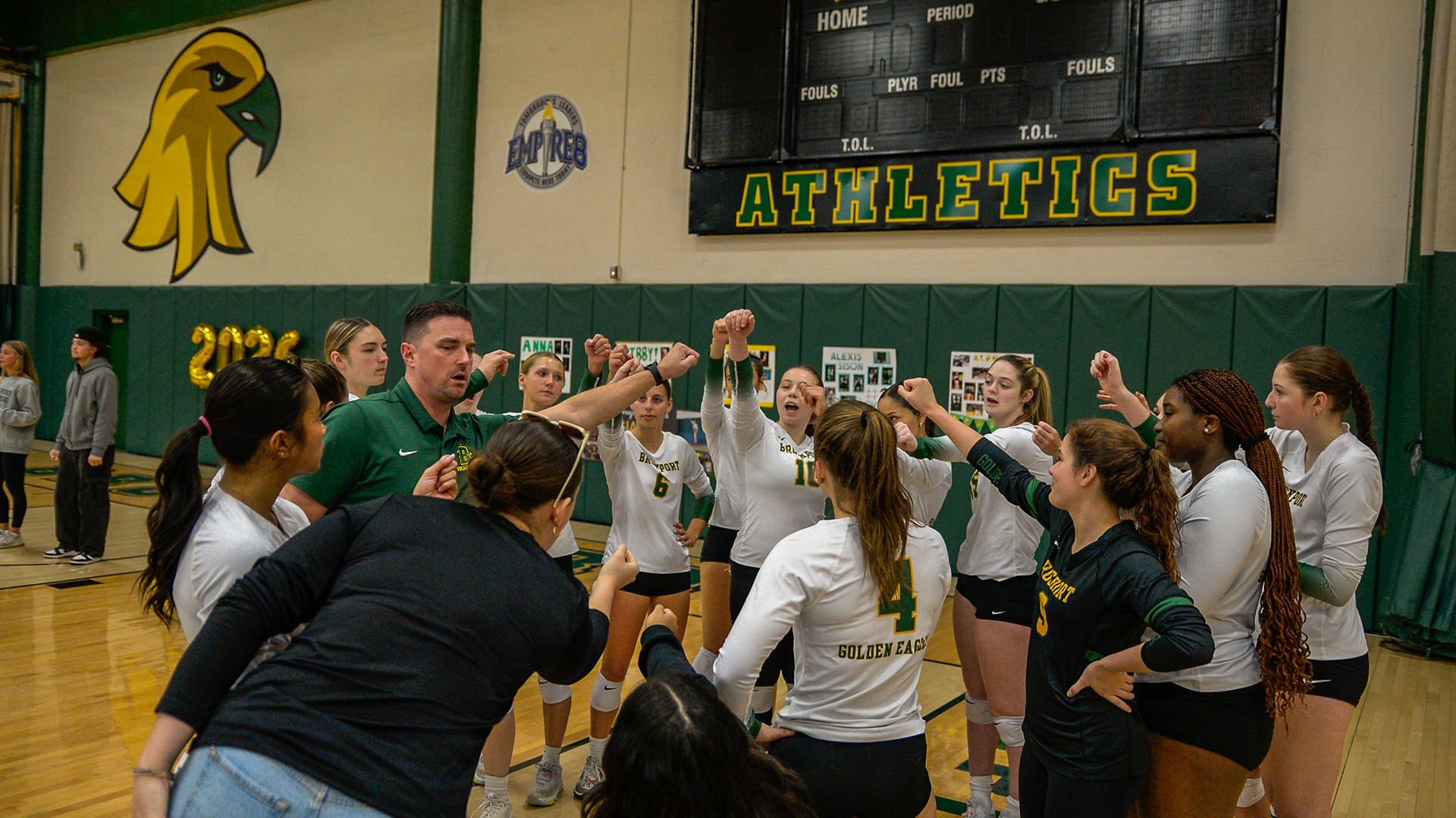 Volleyball Huddle
