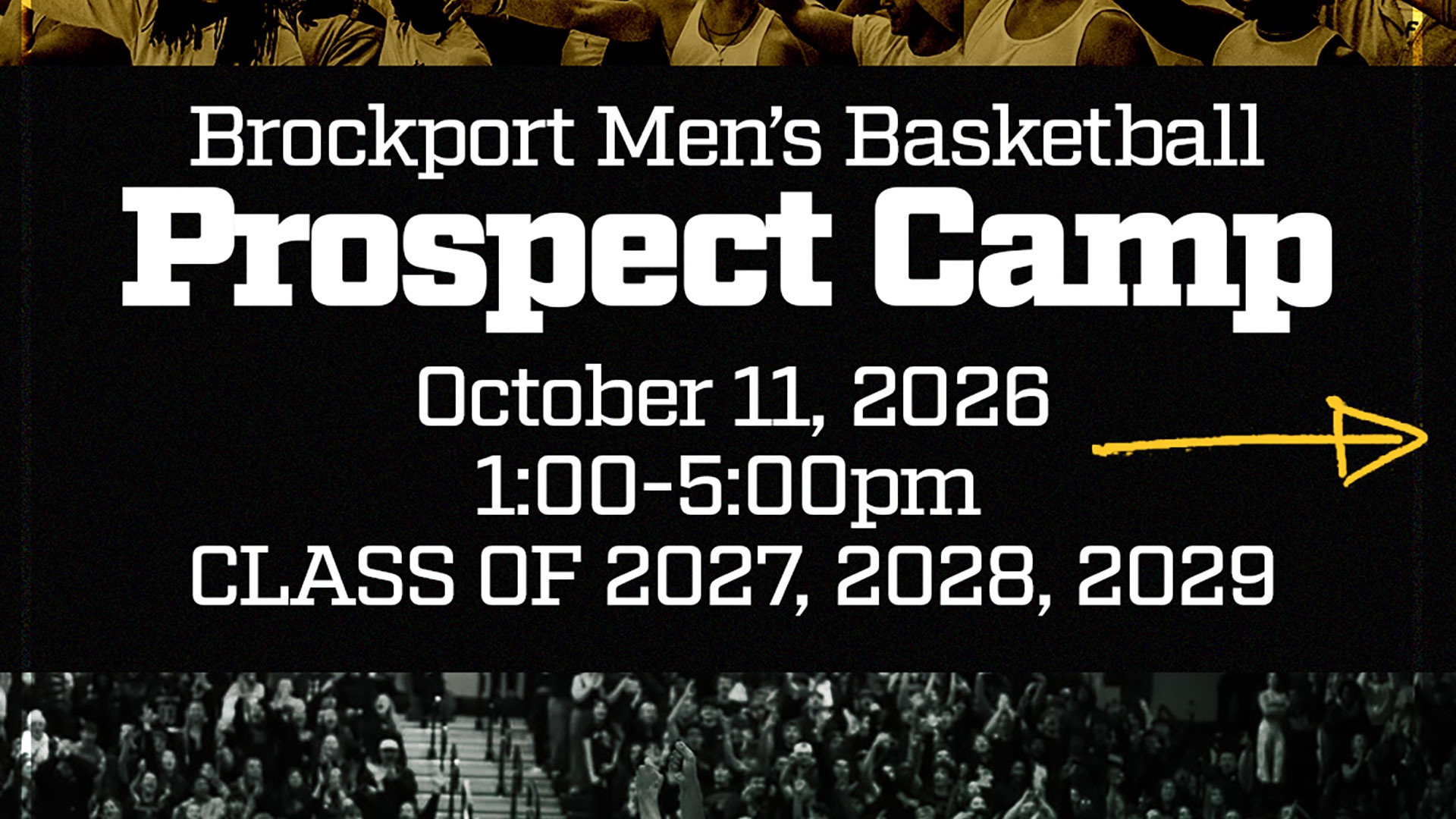 2026 Brockport Basketball Prospect Camp Flyer