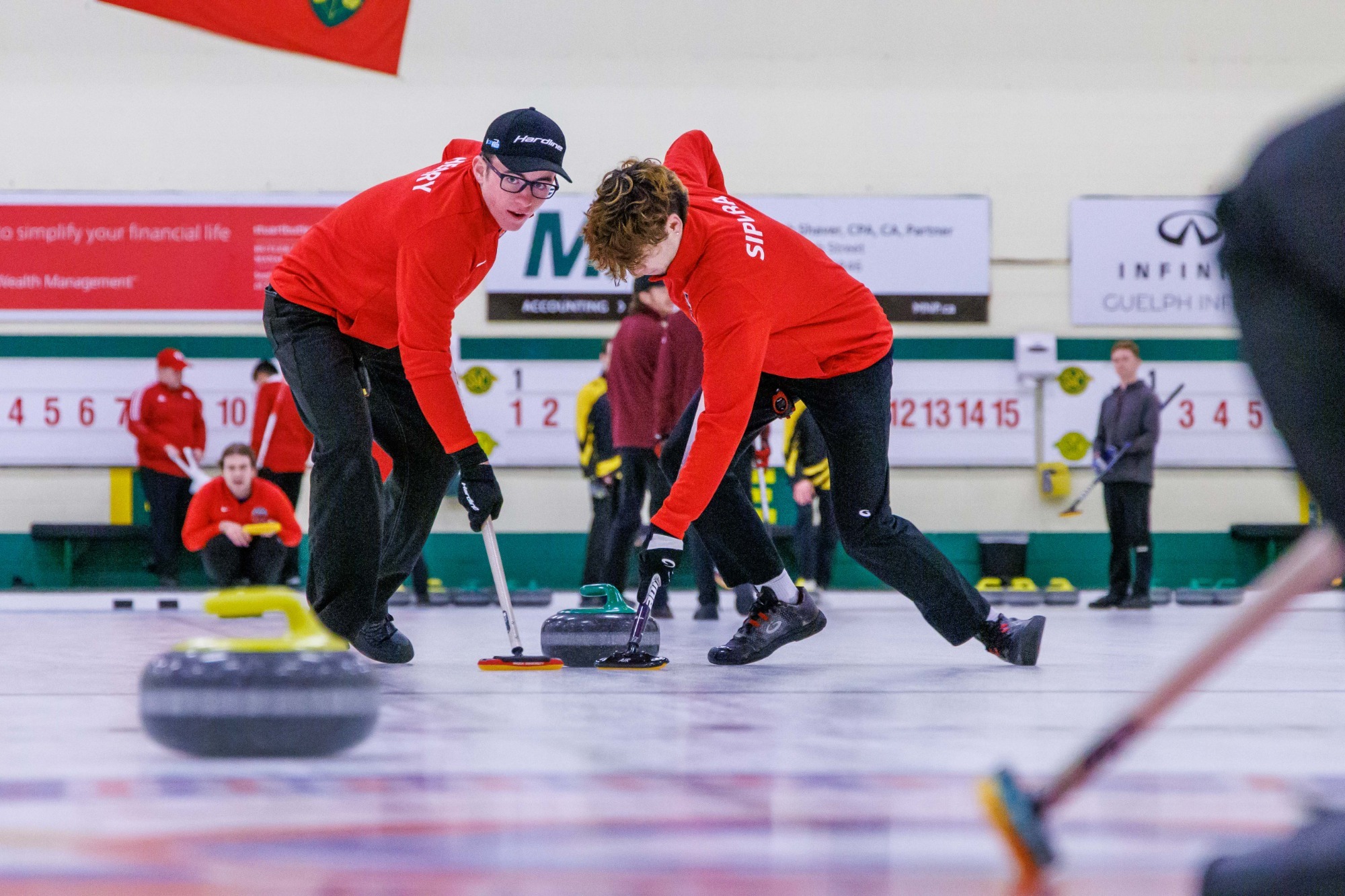 Owen Henry Men's Curling Brock University Athletics