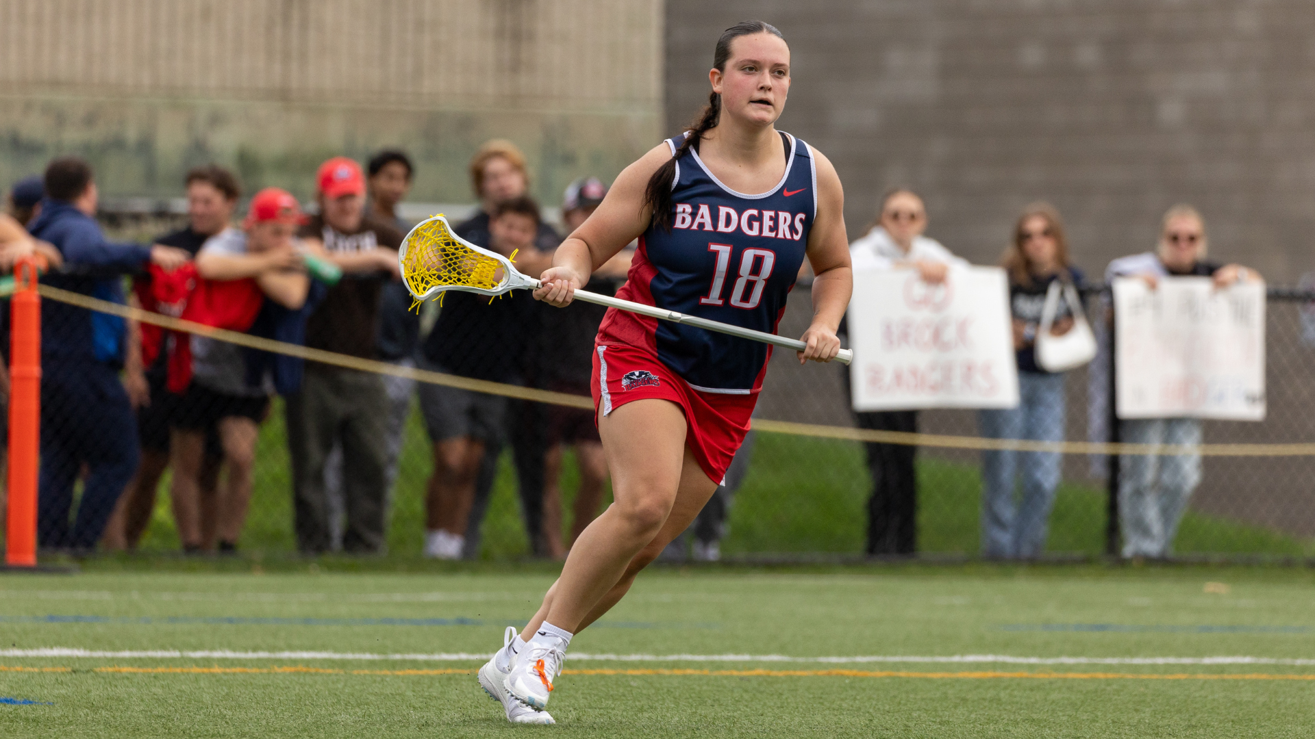 Kyla McGuire notched five goals on Saturday, Oct. 19 in Hamilton.