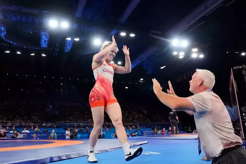 Hannah Taylor at the Olympics