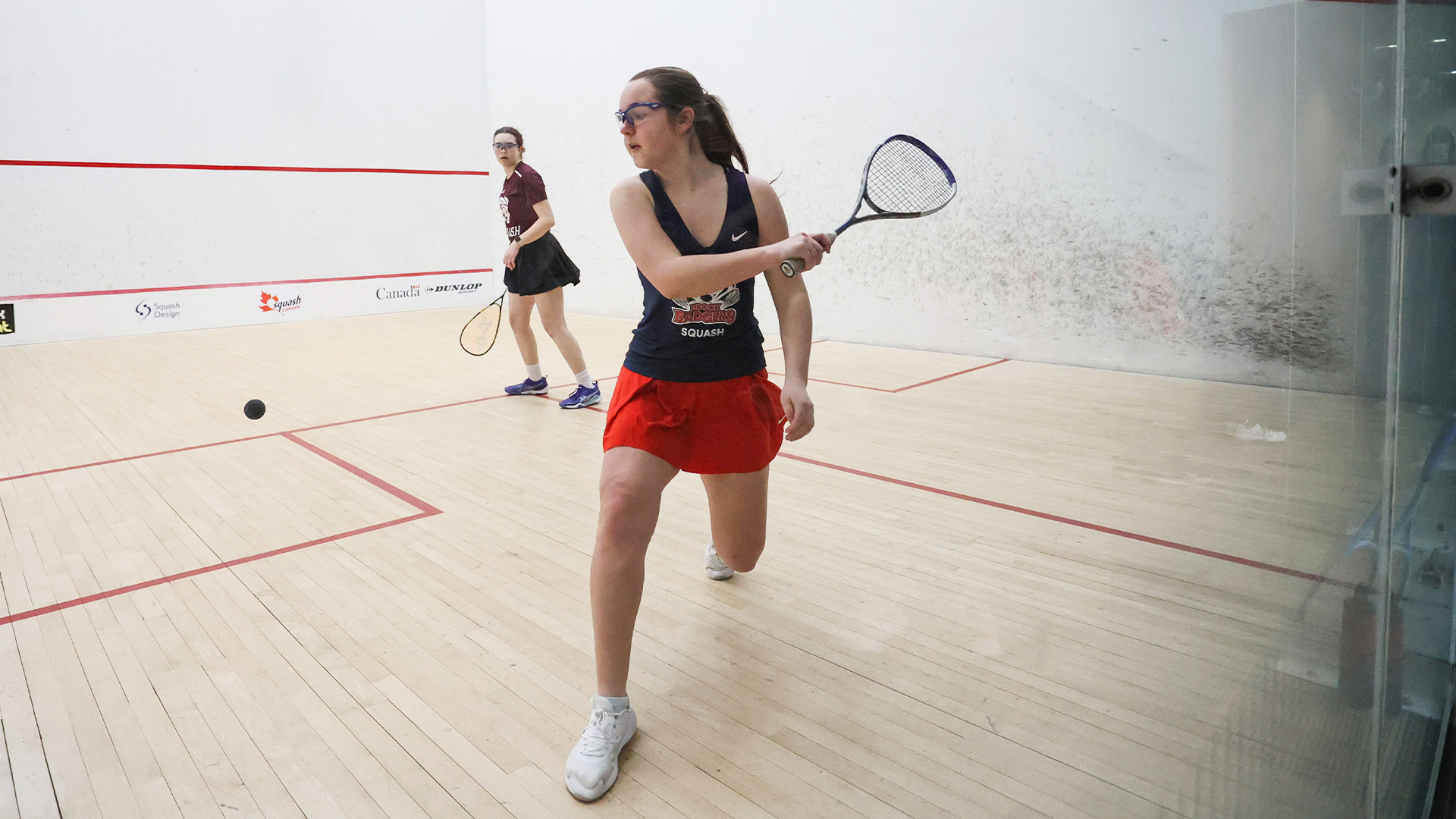 MacPhail hitting the ball