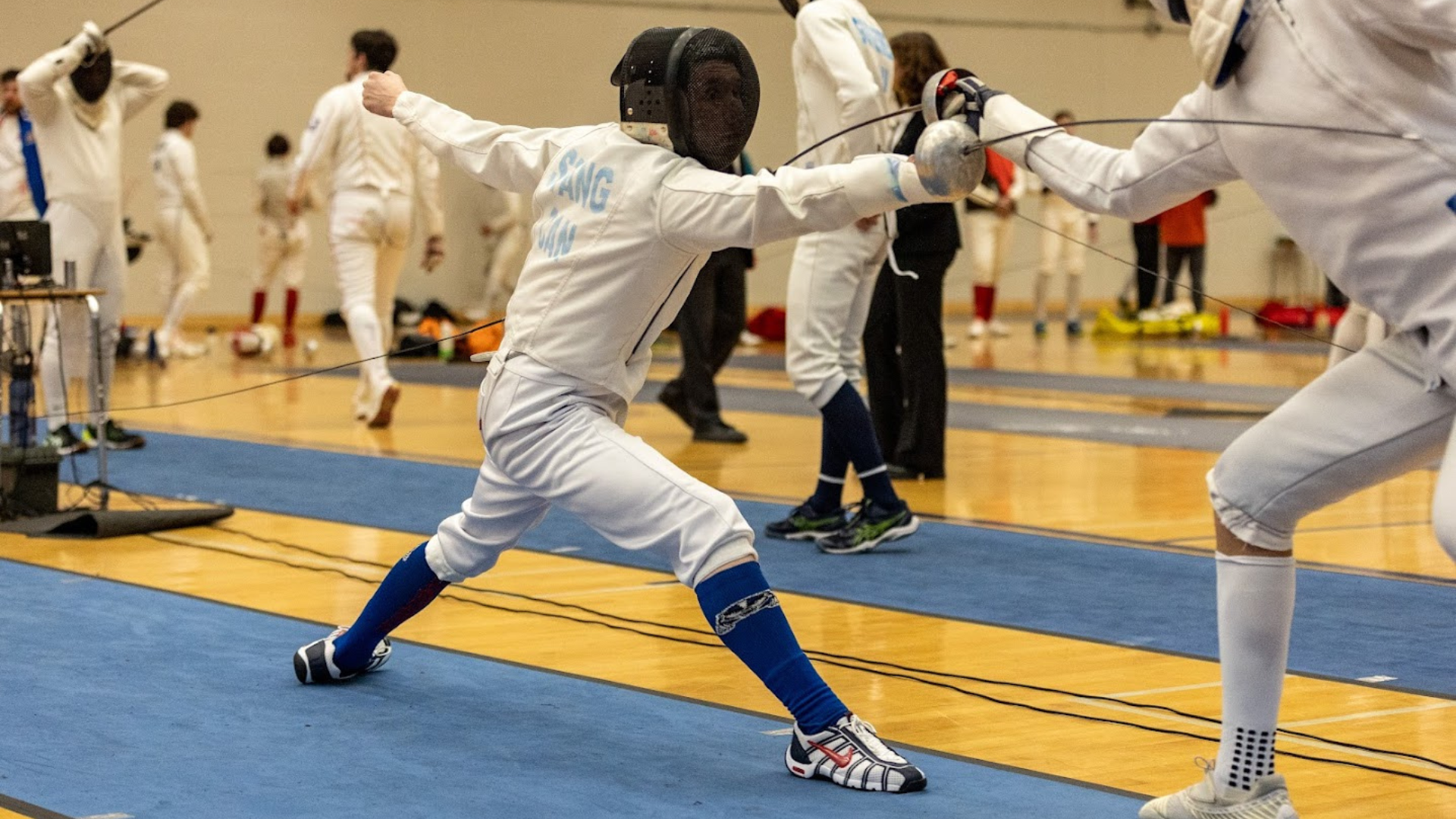 Karl Stang in Men's Epee