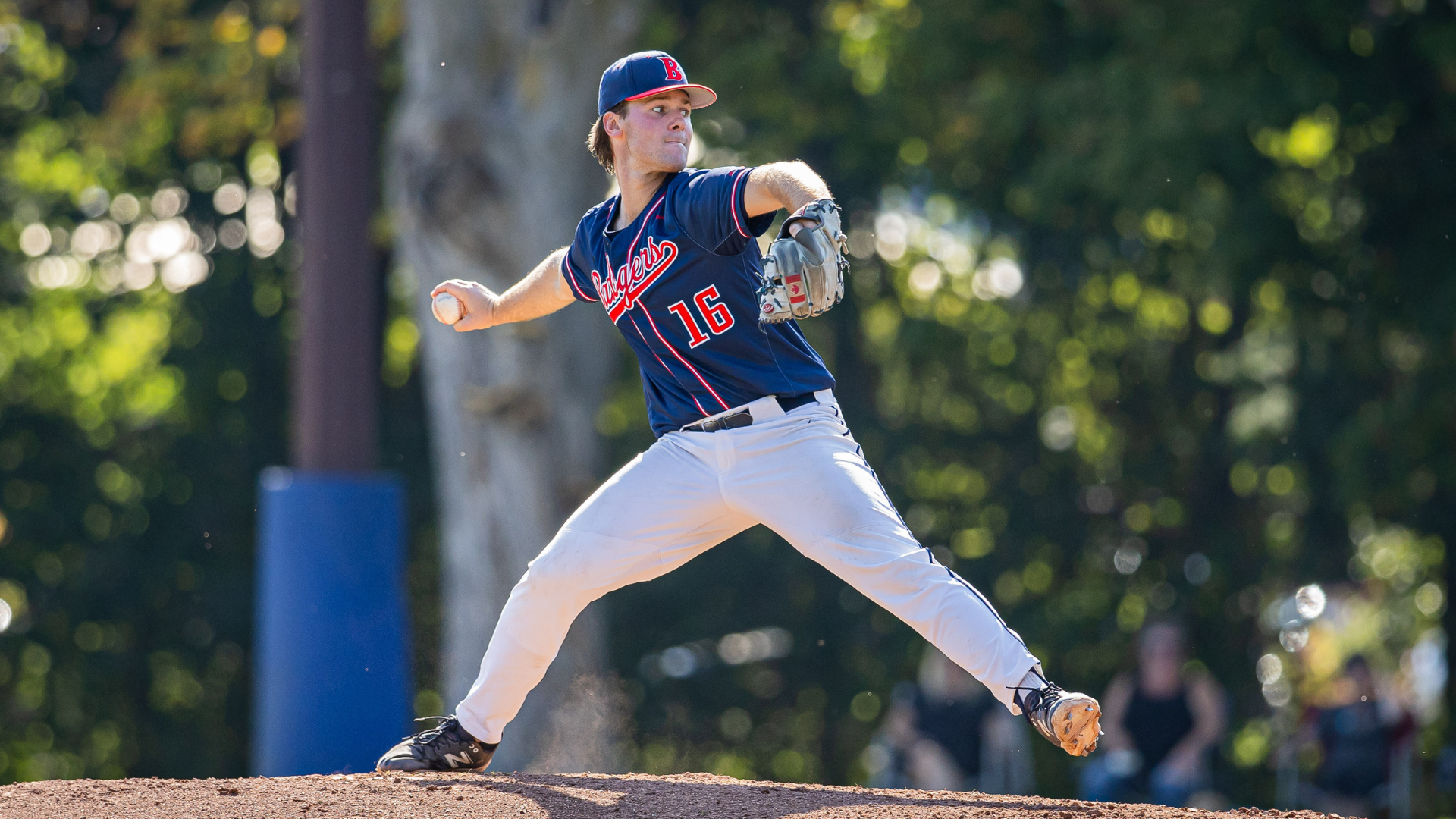 Ryan Facchini throws pitch