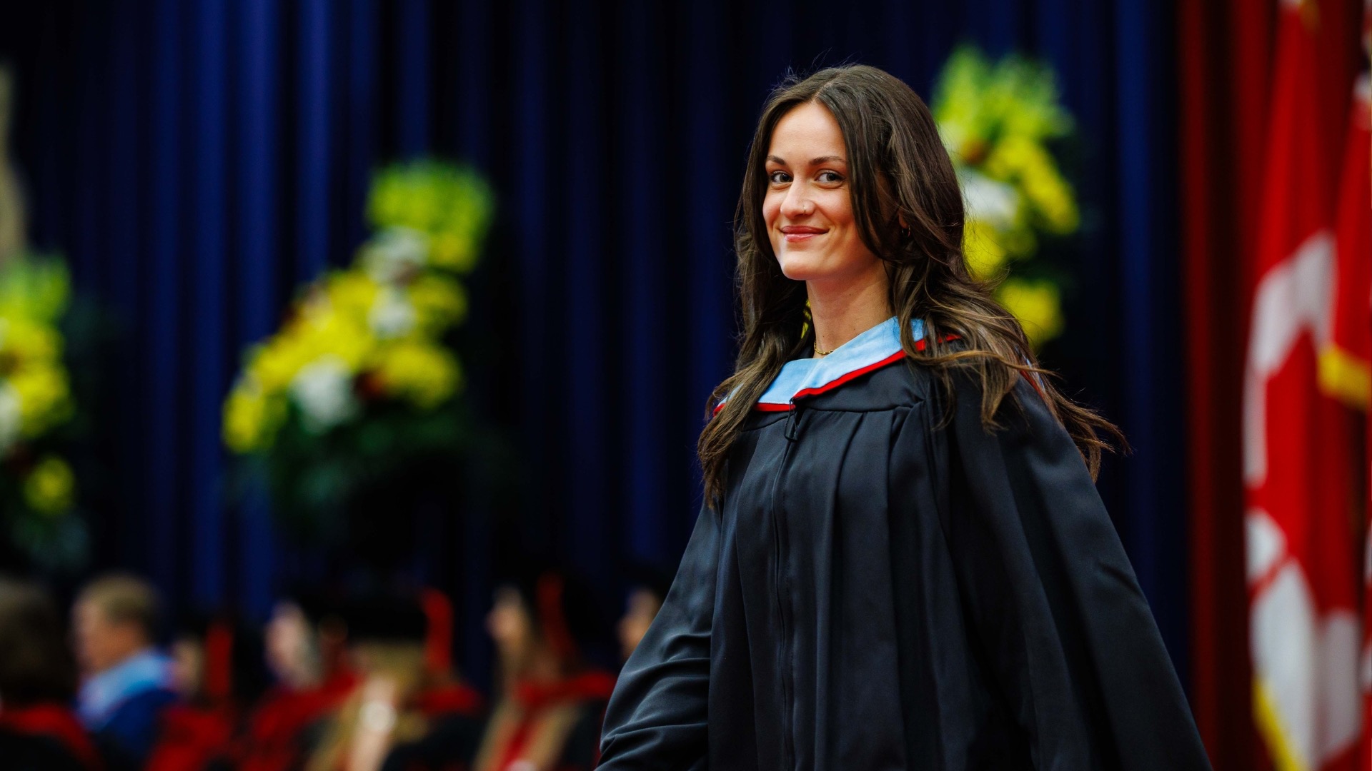 Ellie Szkwyra (BSc ’22, BEd ’24, MEd ’25) found purpose and community during her seven-year journey at Brock. She received a Master of Education on Thursday, June 12 during the University's 117th Convocation.
