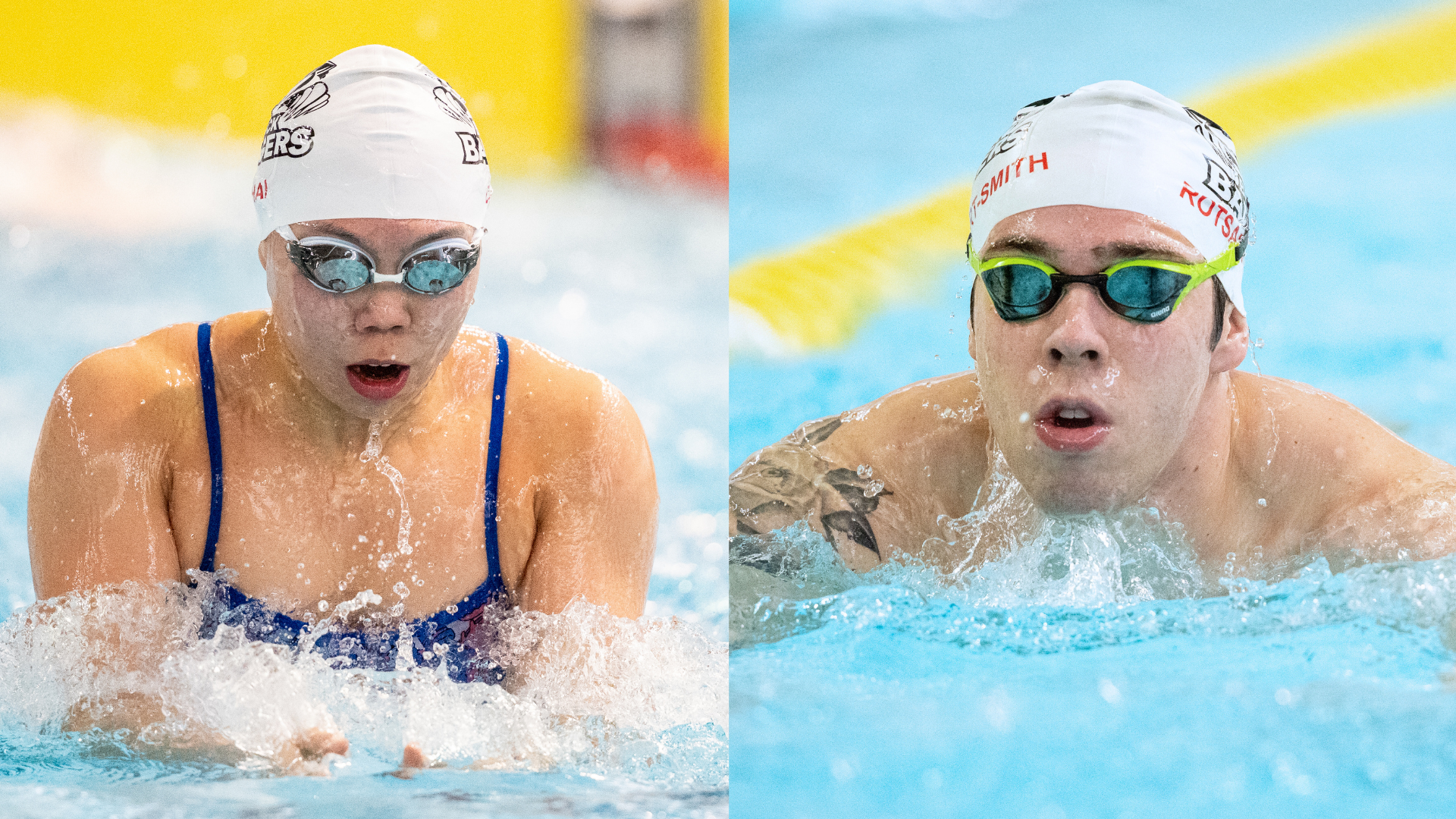 Grace Chai and Ethan Rotsaert-Smith at U SPORTS Championships