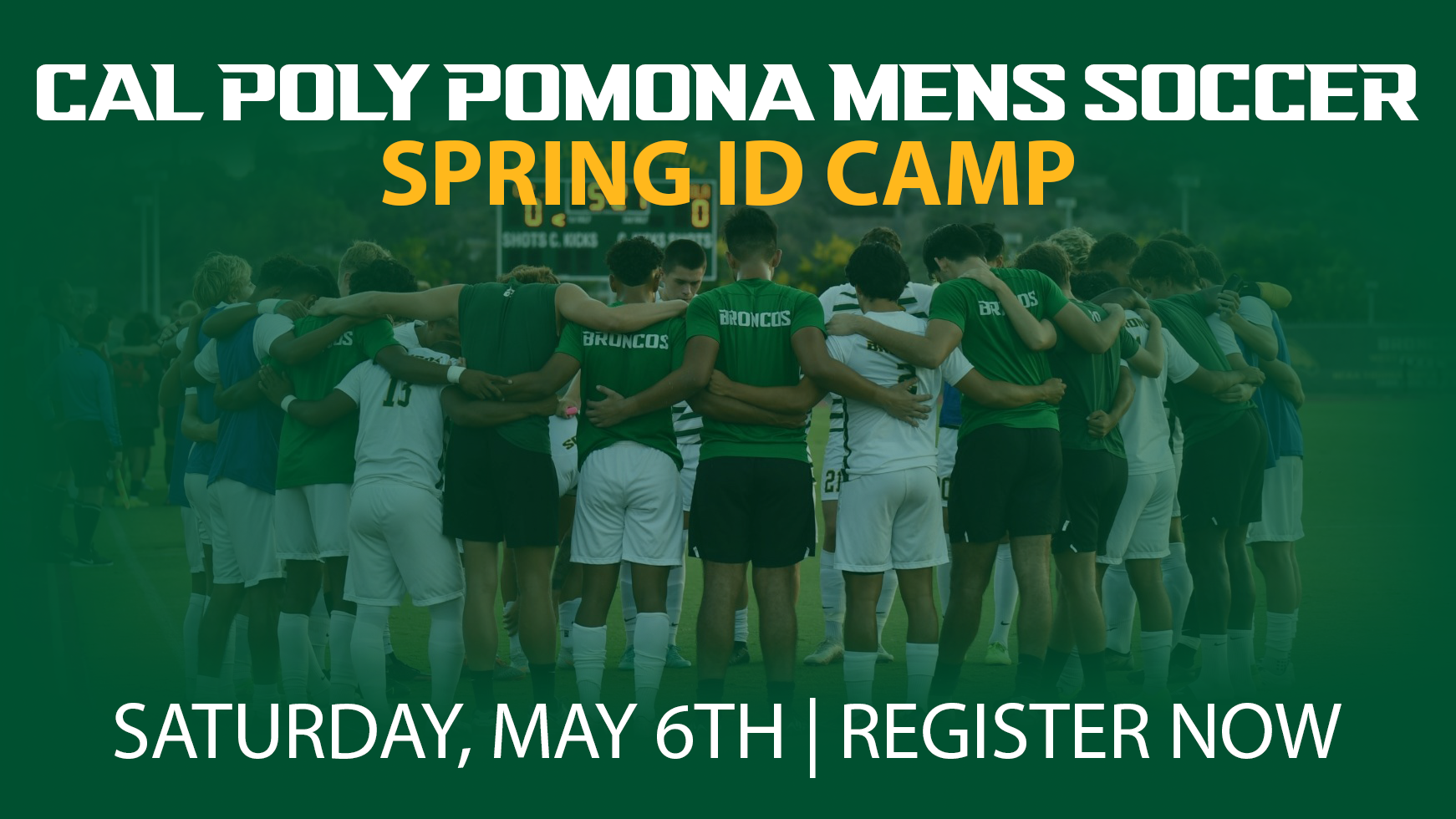 Men's Soccer Hosting Spring ID Camp On May 6th Cal Poly Pomona Athletics