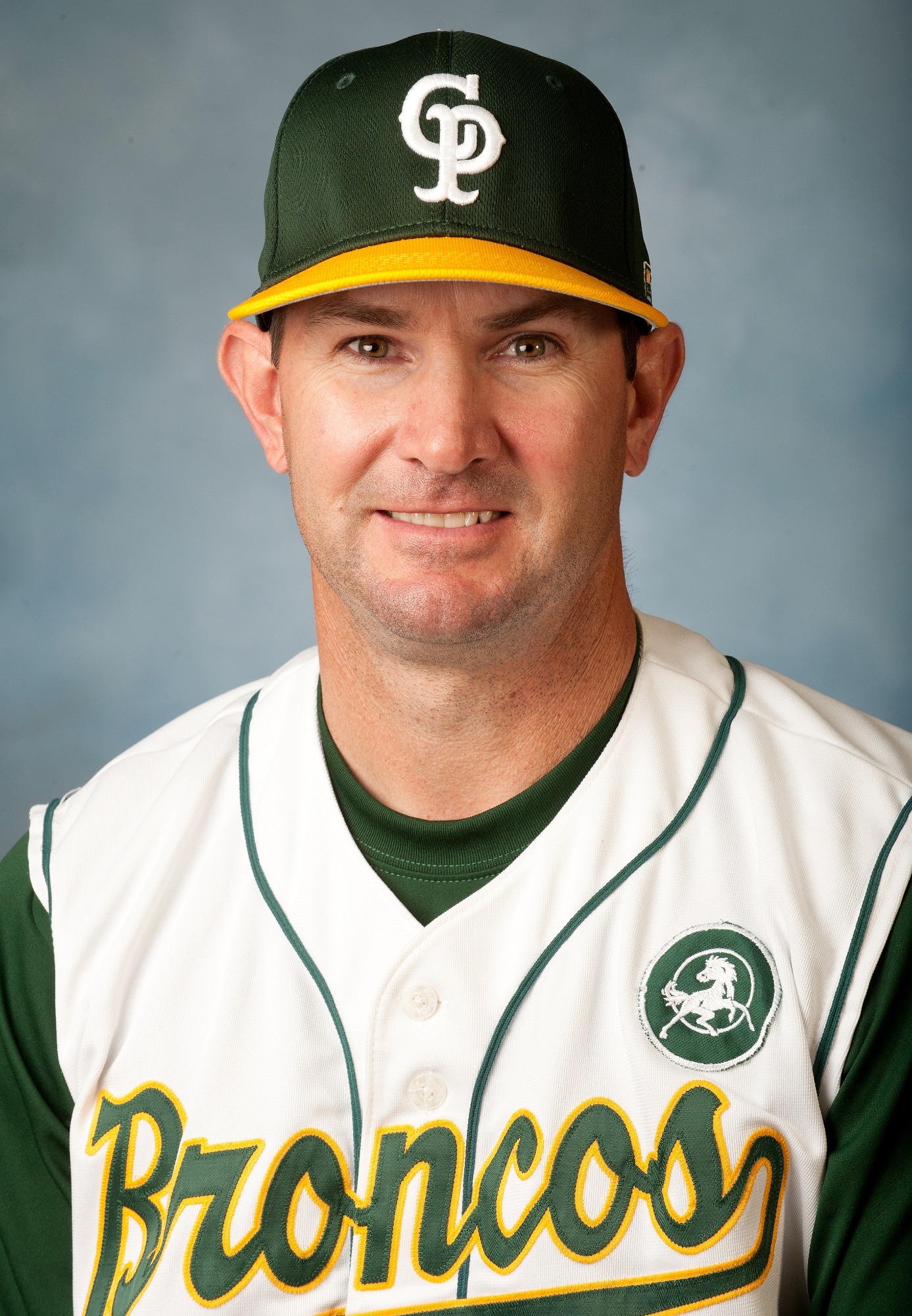 12Baseball Betten-Randy Betten, head coach of the 2012 Cal Poly Pomona baseball team. January 10, 2012.