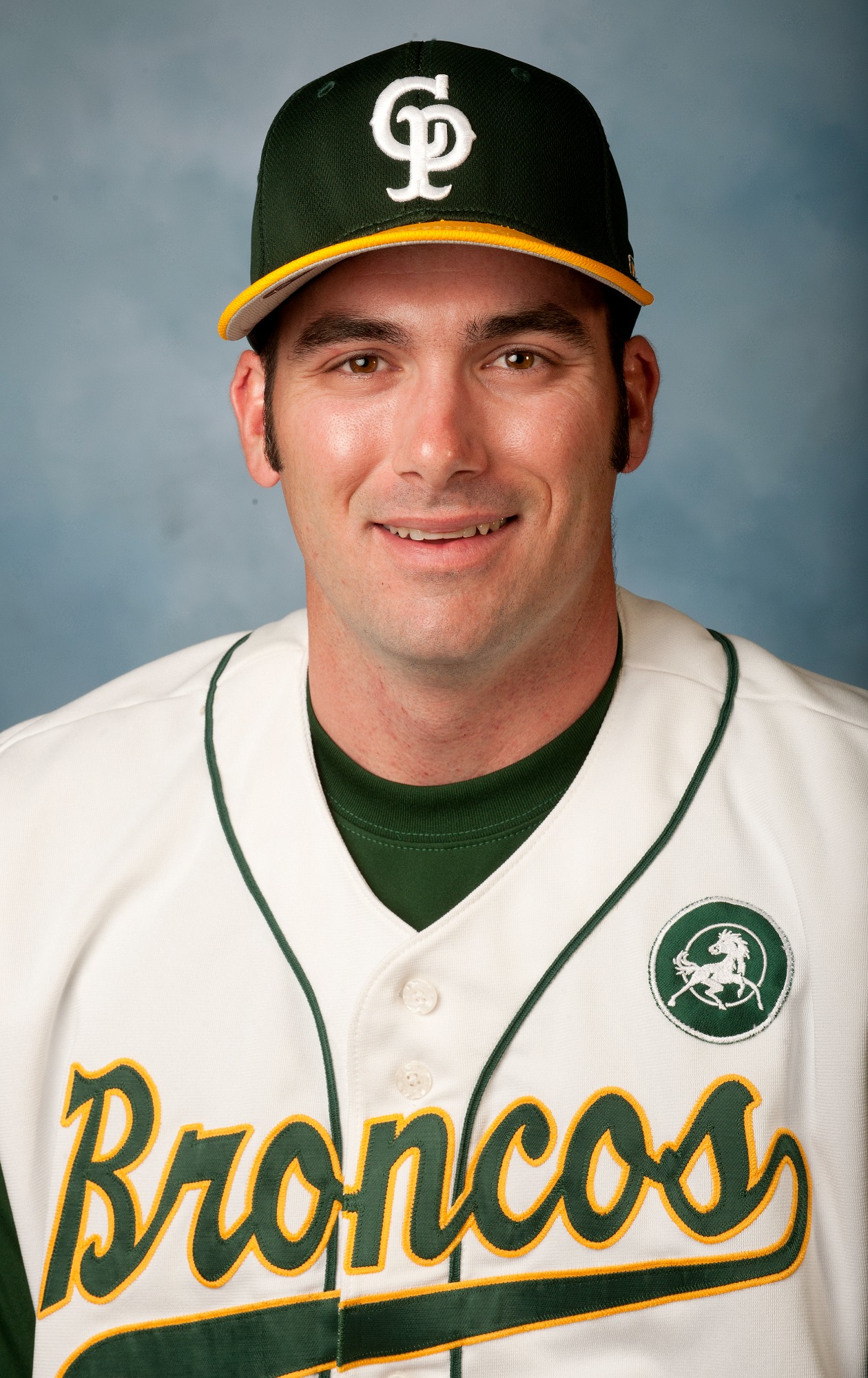 12Baseball Giordano-Chris Giordano of the 2012 Cal Poly Pomona baseball team. January 10, 2012.