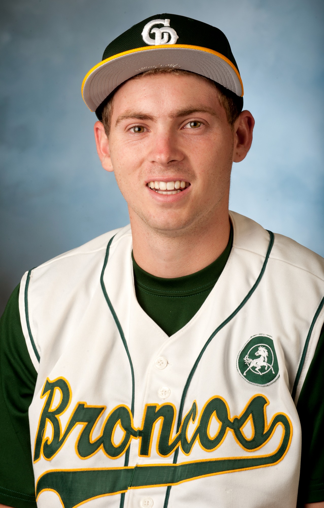 13Baseball Trask-Erik Trask of the 2013 Cal Poly Pomona baseball team. November 20, 2012.