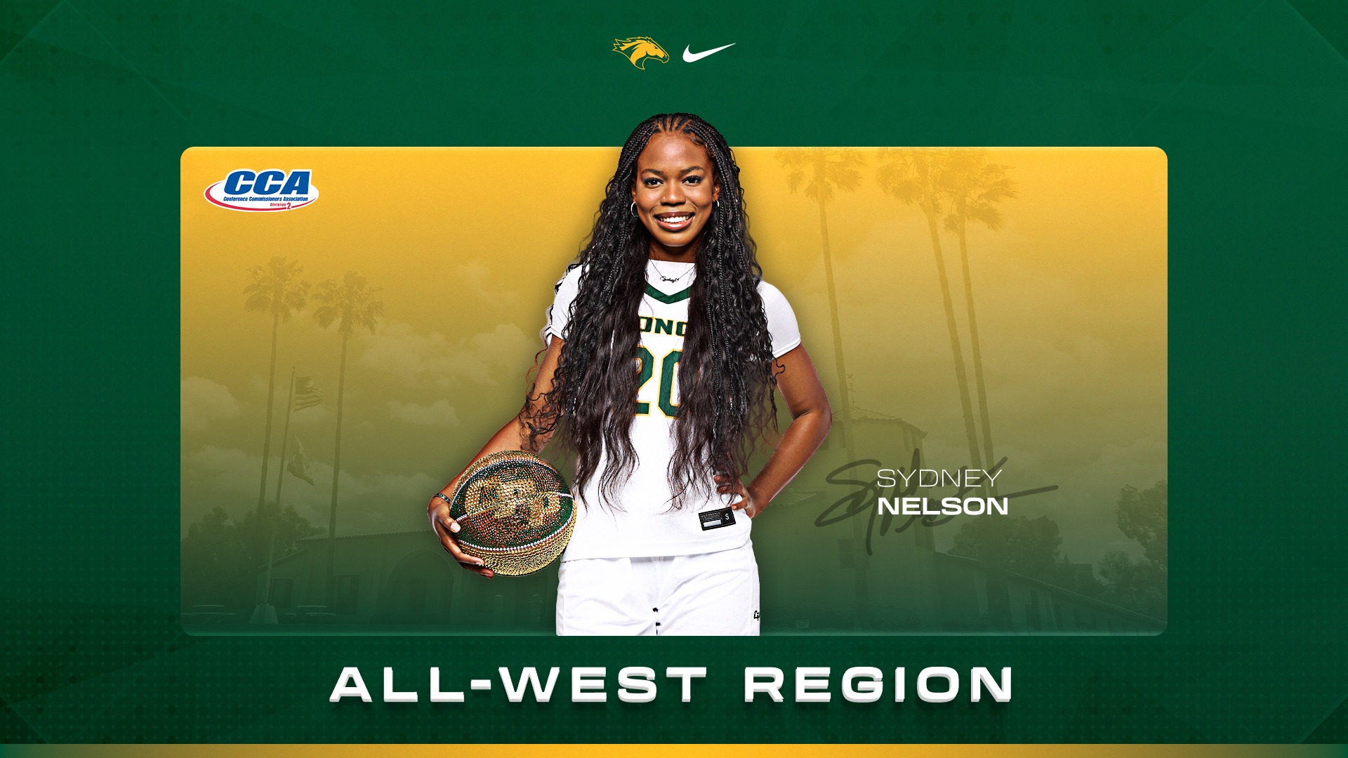 Sydney Nelson All-West Region