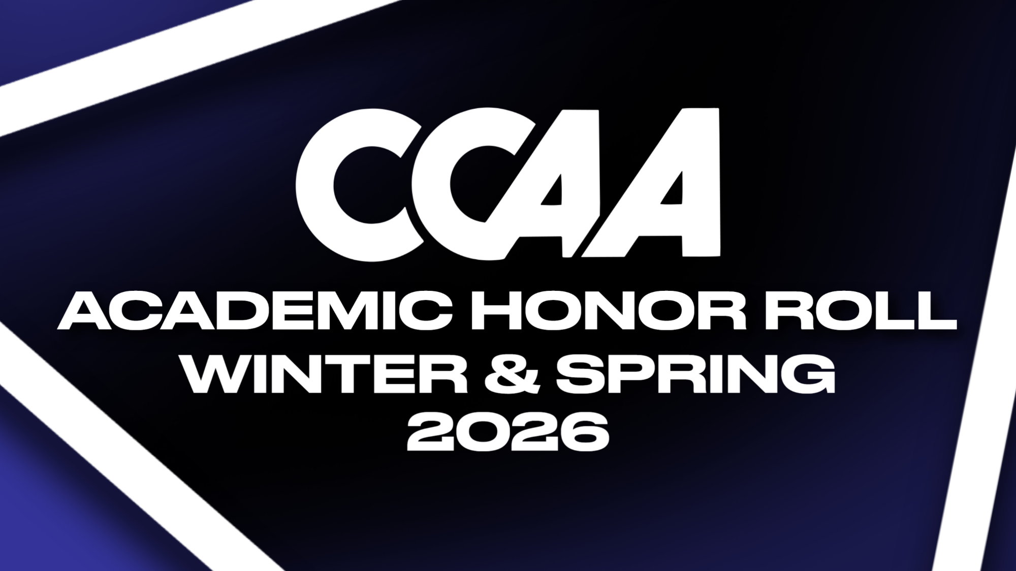 CCAA Winter Spring Academic Honor Roll