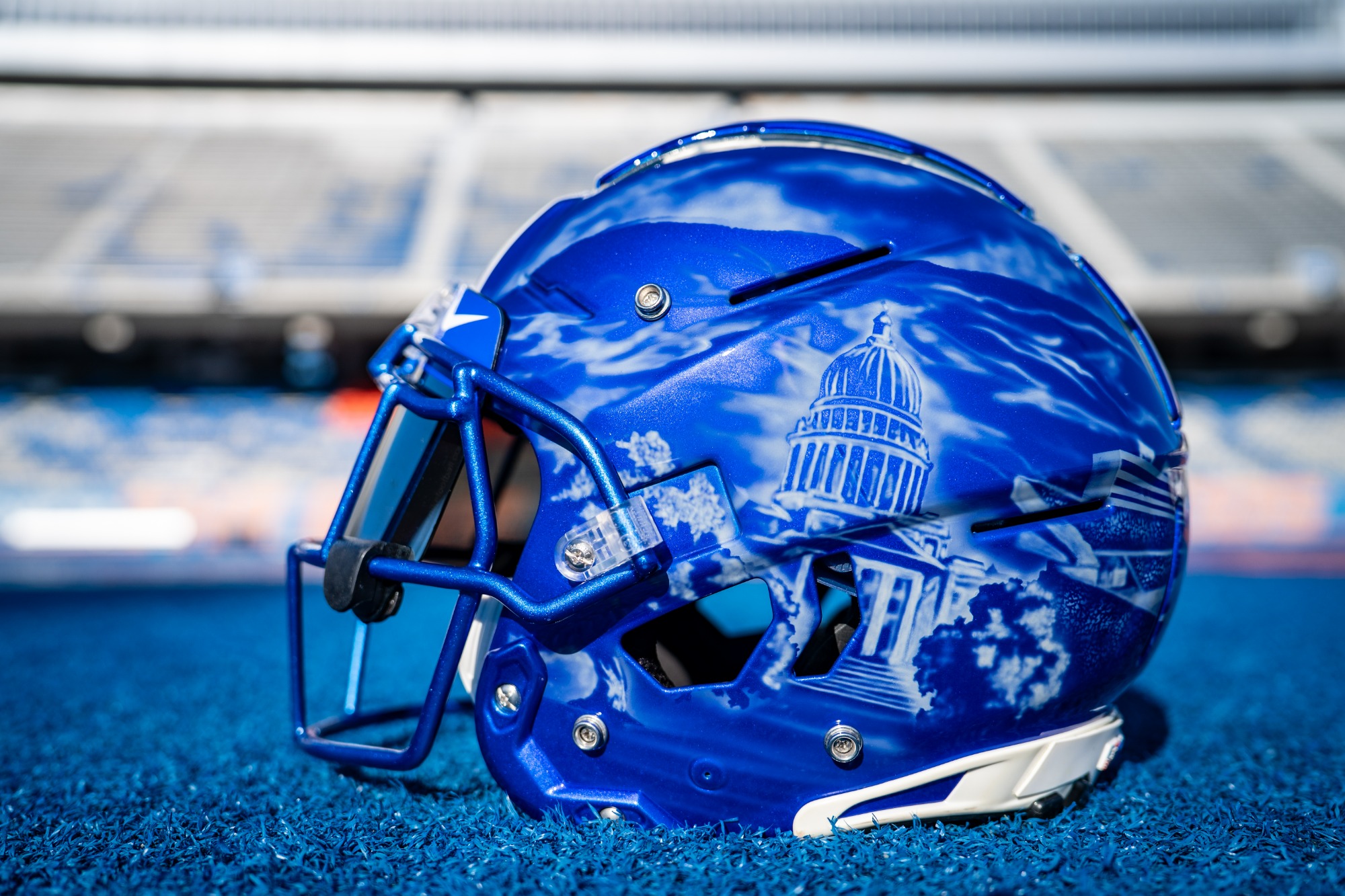 リデル　スピードアイコンL（NCAA Boise State Broncos） BOISE STATE BRONCOS NCAA Riddell Speed Full Size REPLICA