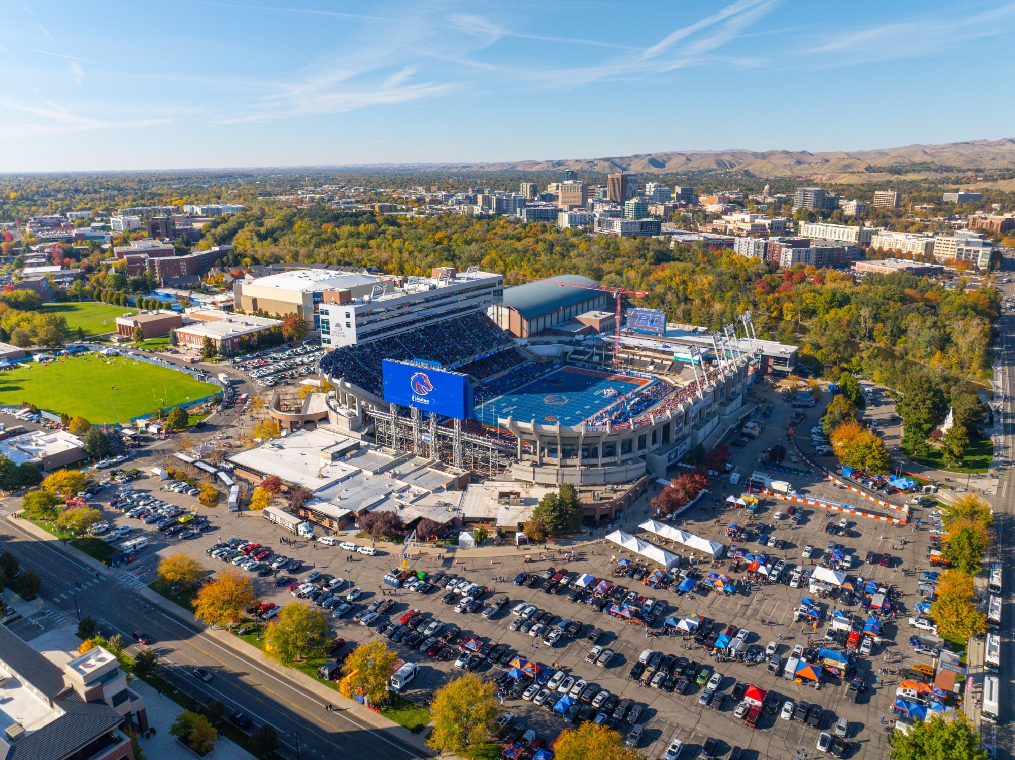 Albertsons Stadium Parking Map Preview