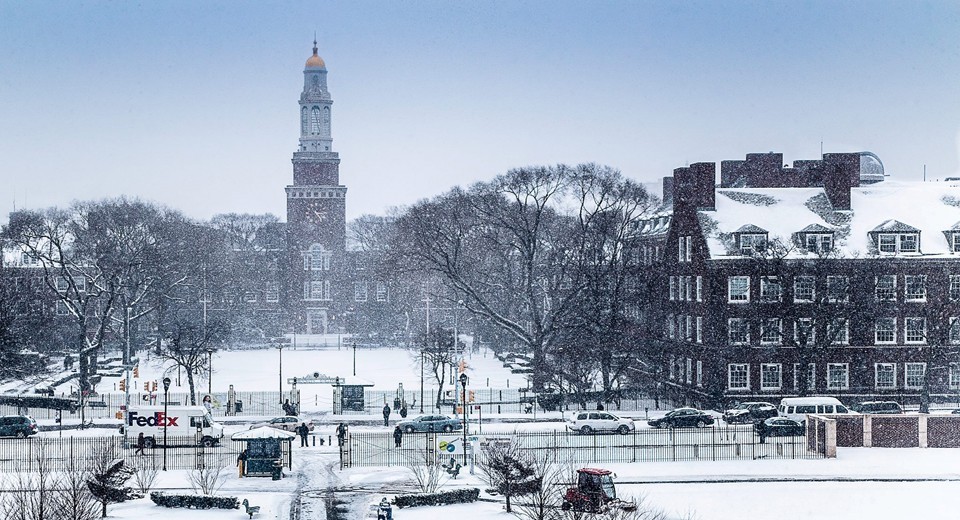 bklyn college snow