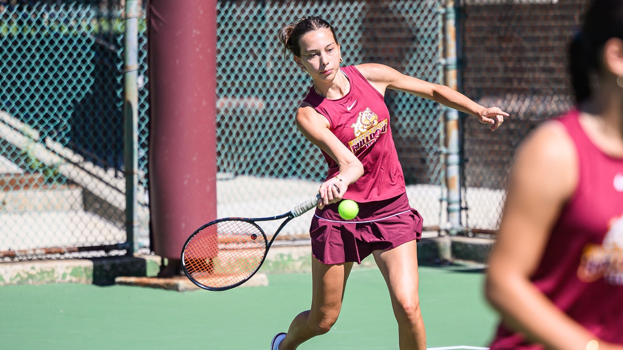 dina forehand doubles