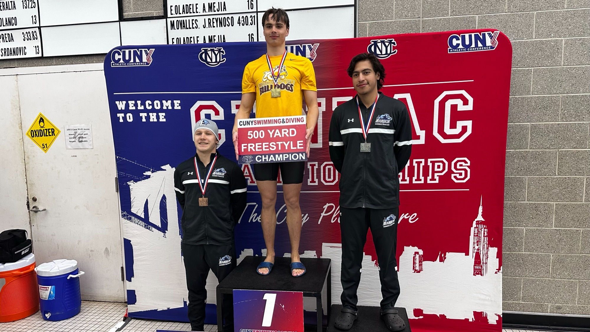 kravets podium day 1