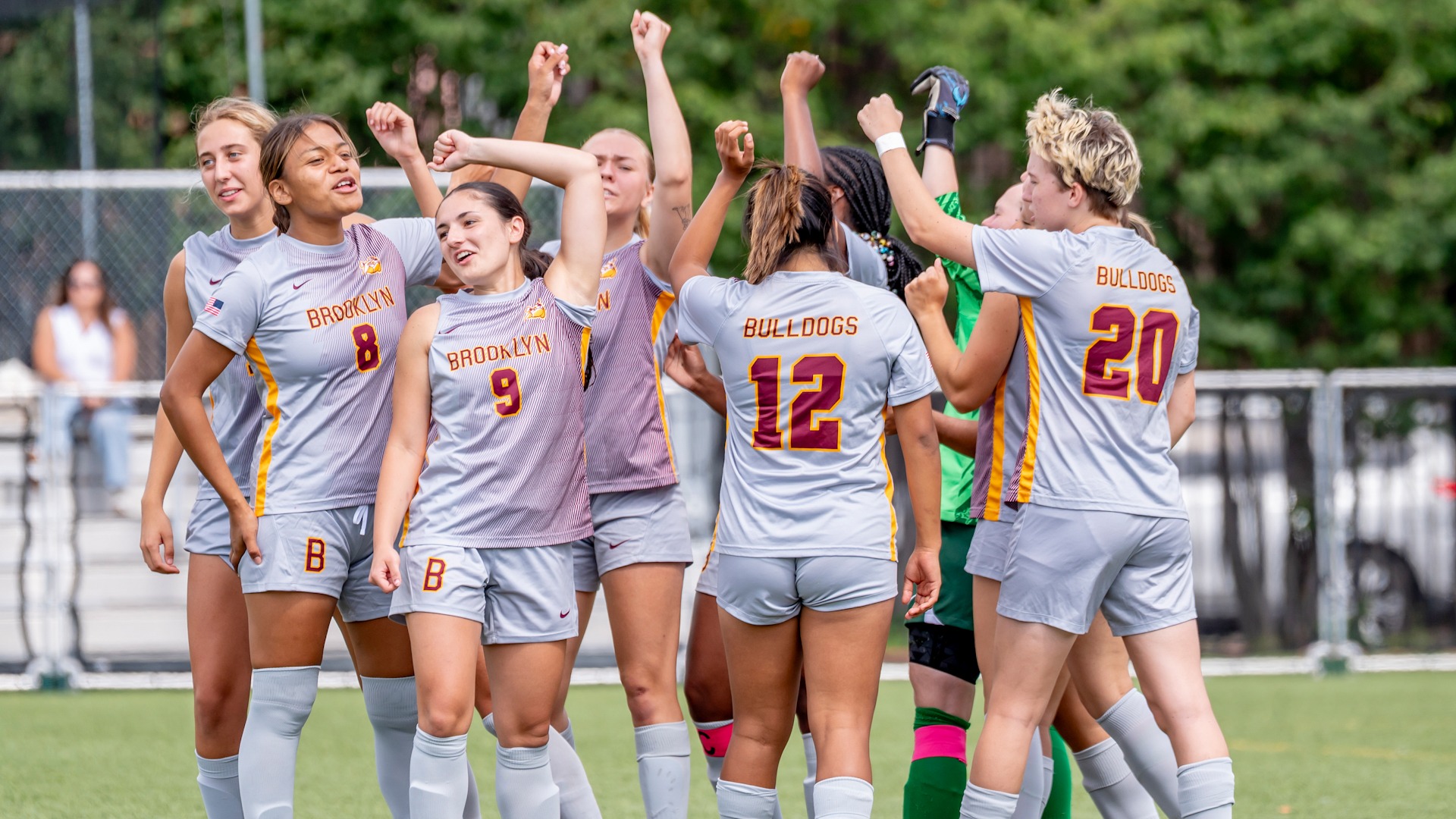 Team huddle wsoc 