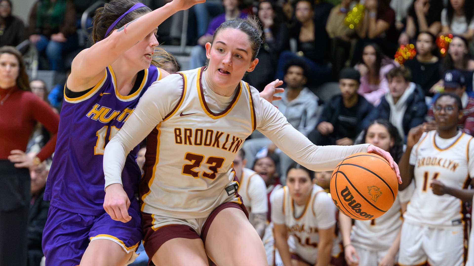 Anna driving CUNY champs